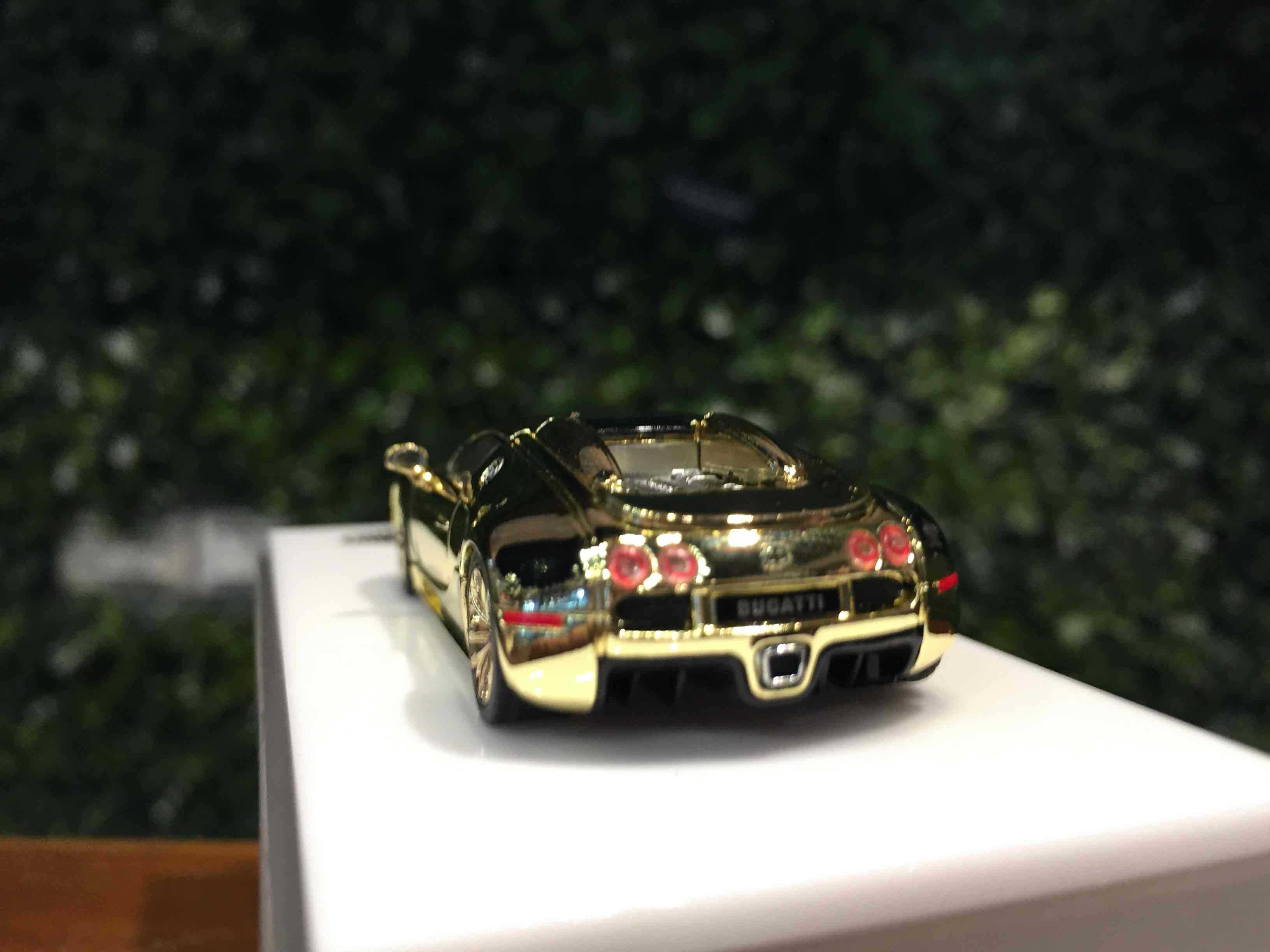 1/64 Mortal Bugatti Veyron Chrome Gold【MGM】