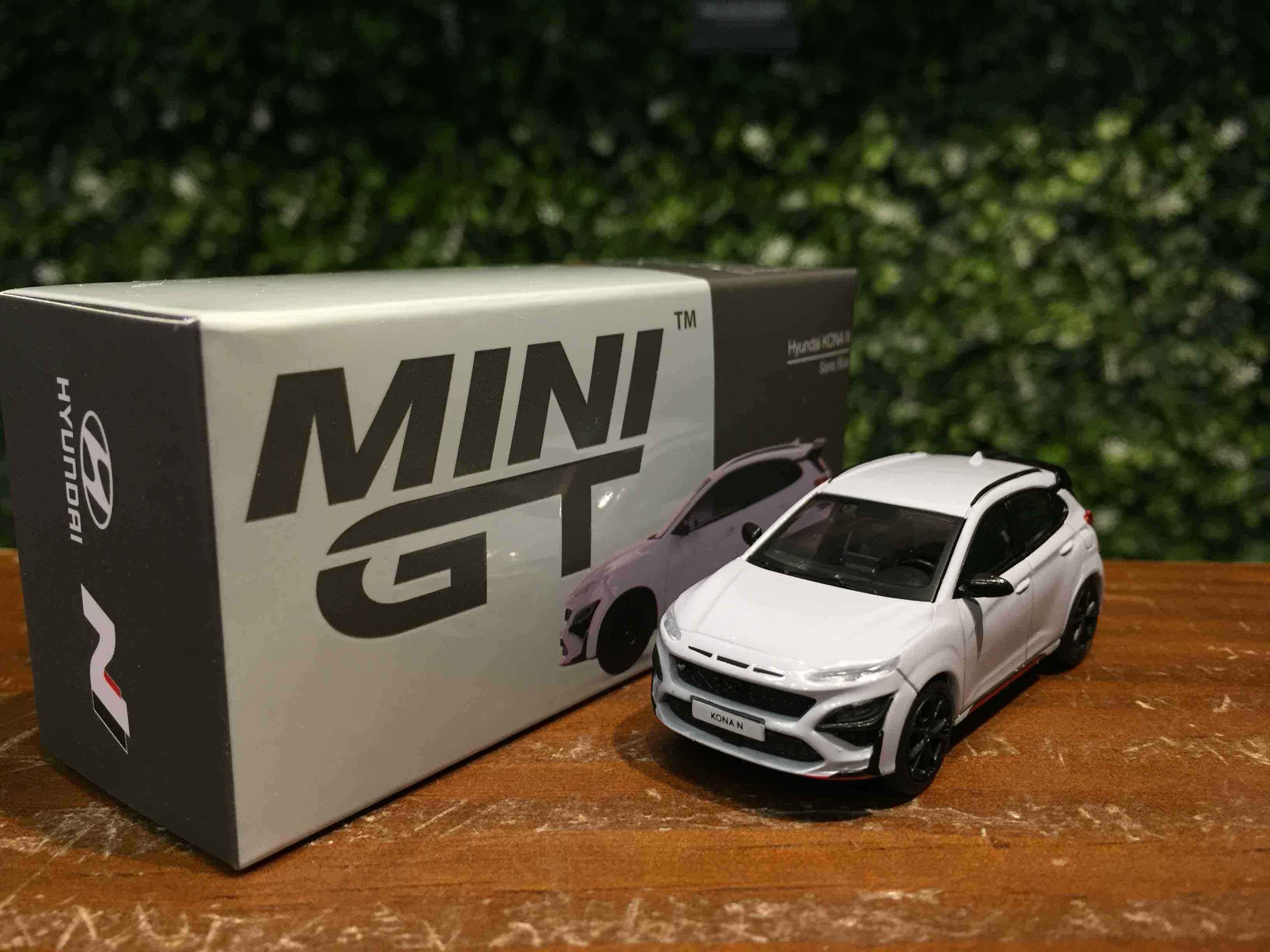 1/64 MiniGT Hyundai Kona N Sonic Blue MGT00454L【MGM】