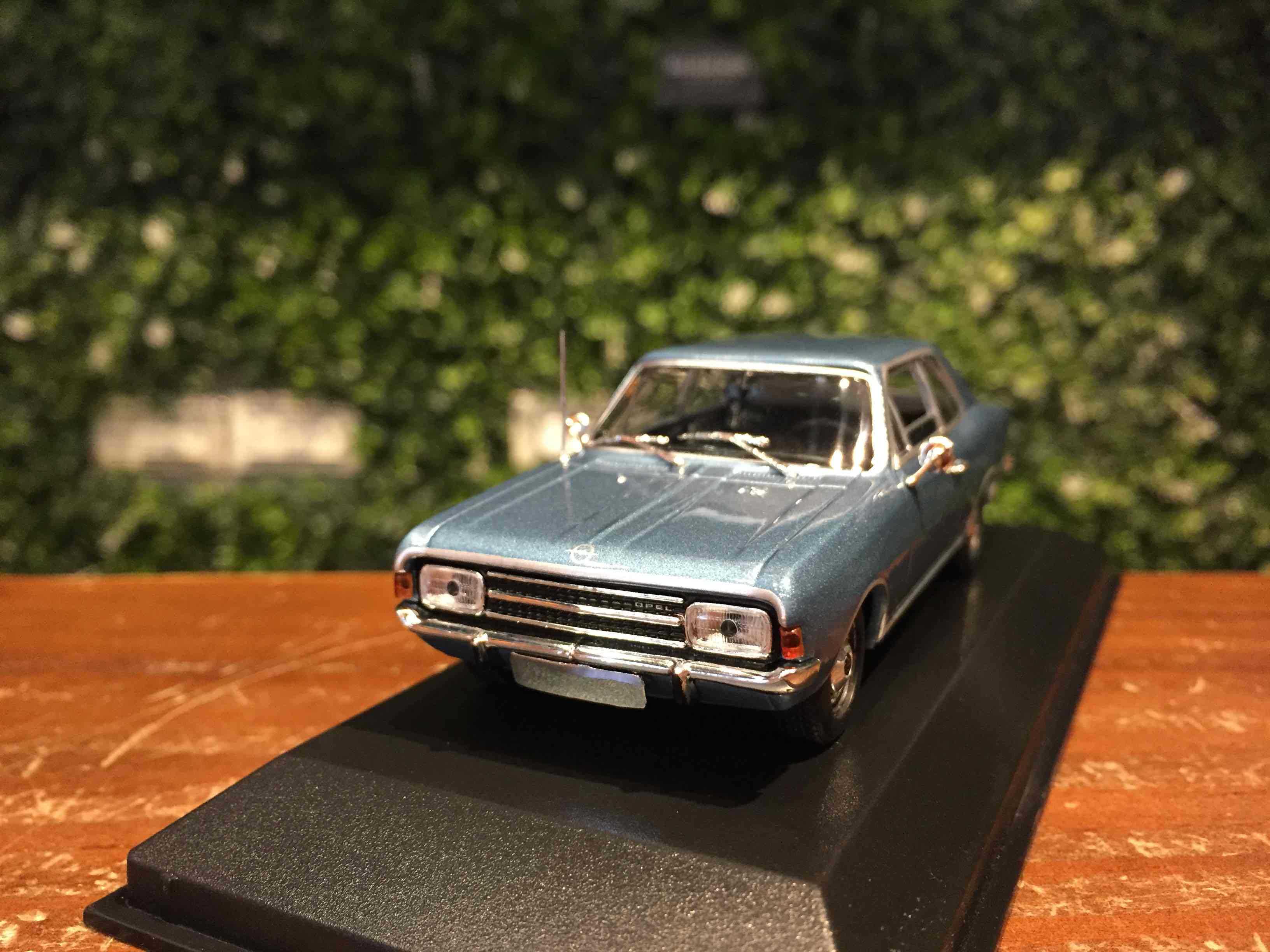 1/43 Minichamps Opel Rekord C 1966 Blue 940046100【MGM】