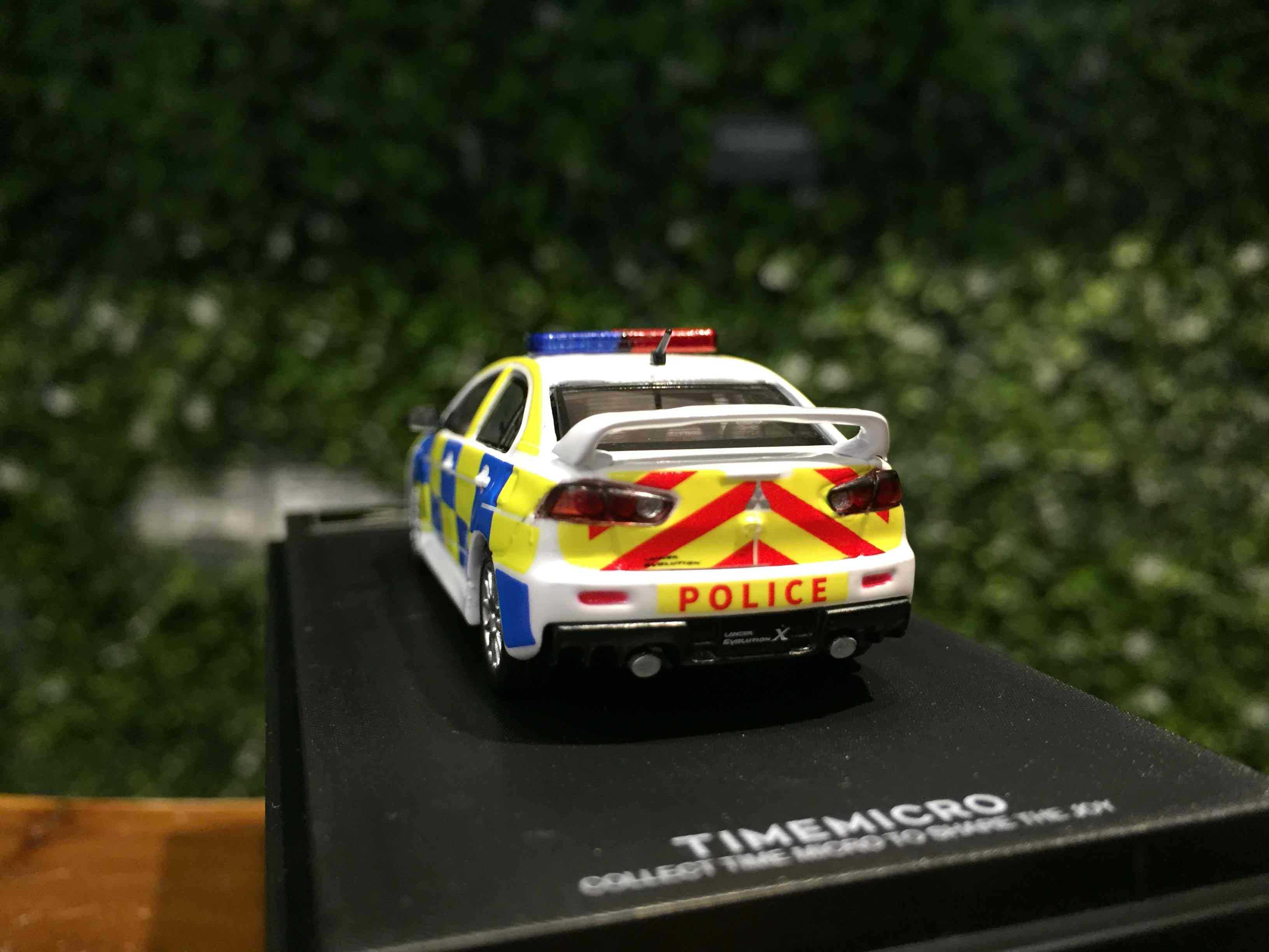 1/64 TimeModel Mitsubishi Lancer EVO X Police TM643108【MGM】