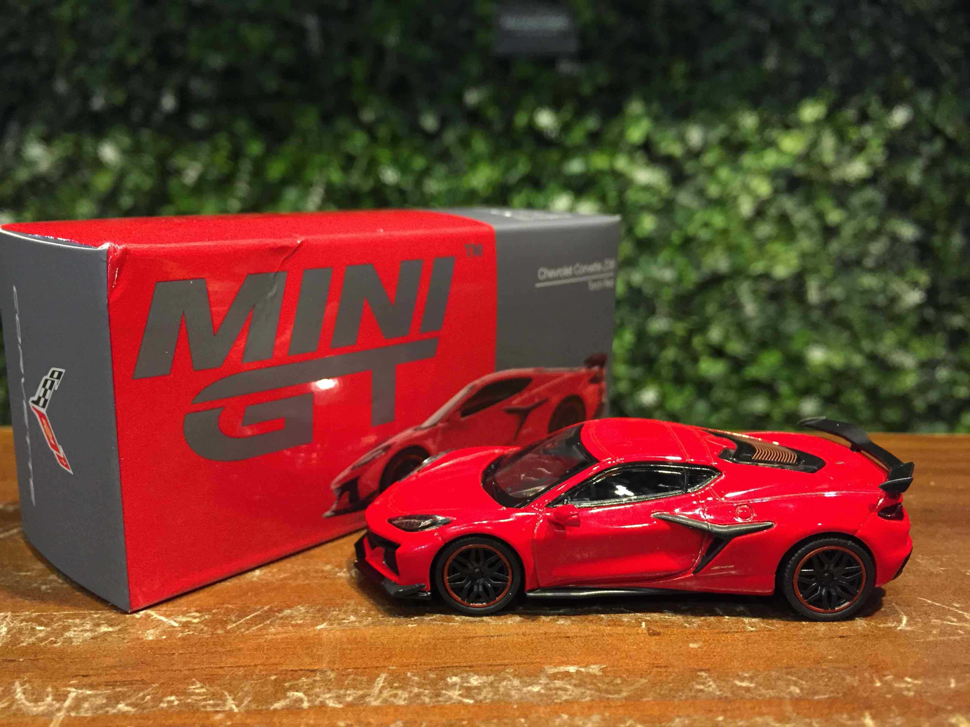 1/64 MiniGT Chevrolet Corvette Z06 2023 Red MGT00477L【MGM】