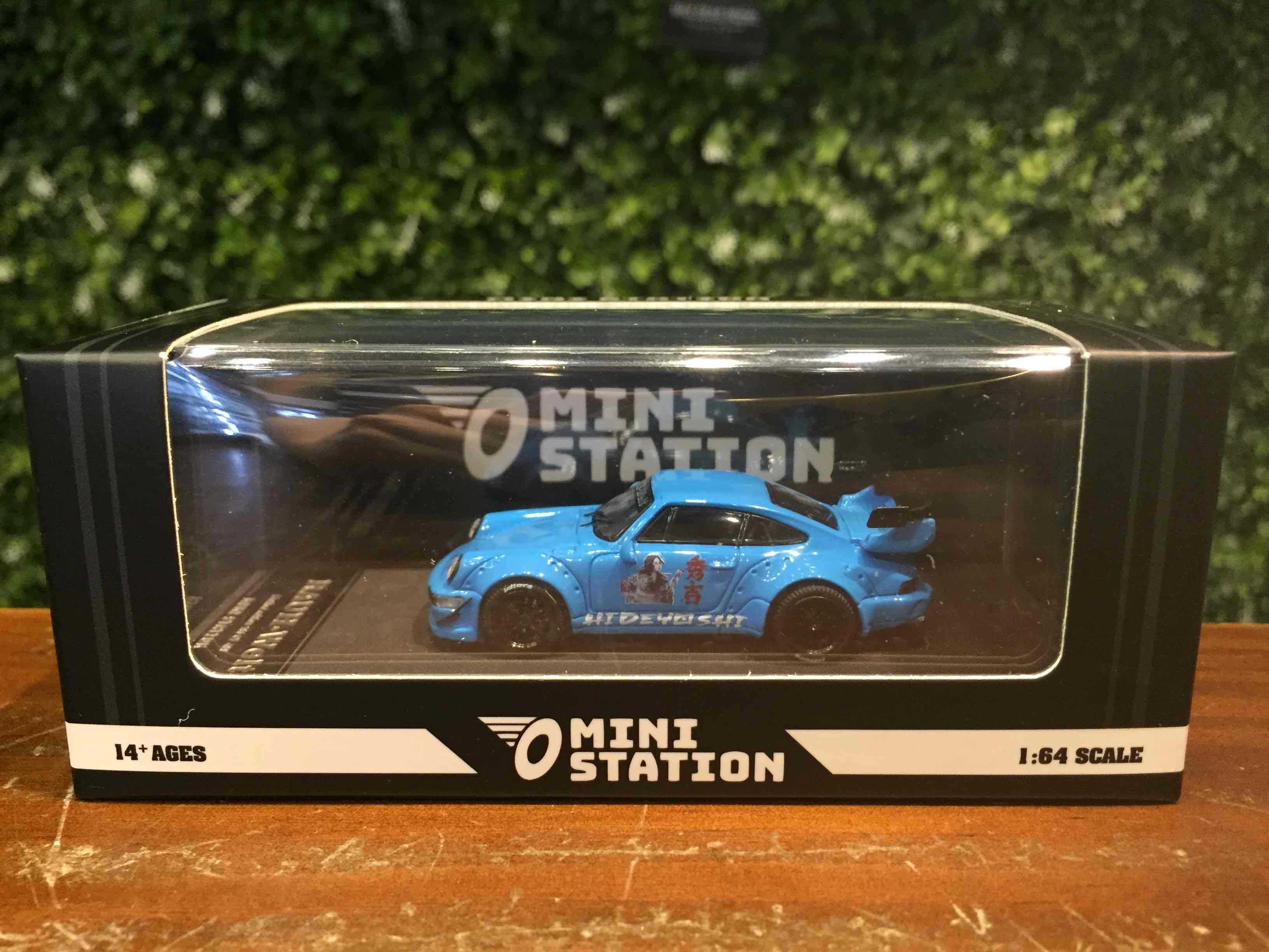 1/64 MiniStation RWB Porsche 911 964 HideYoshi MS640833【MGM】