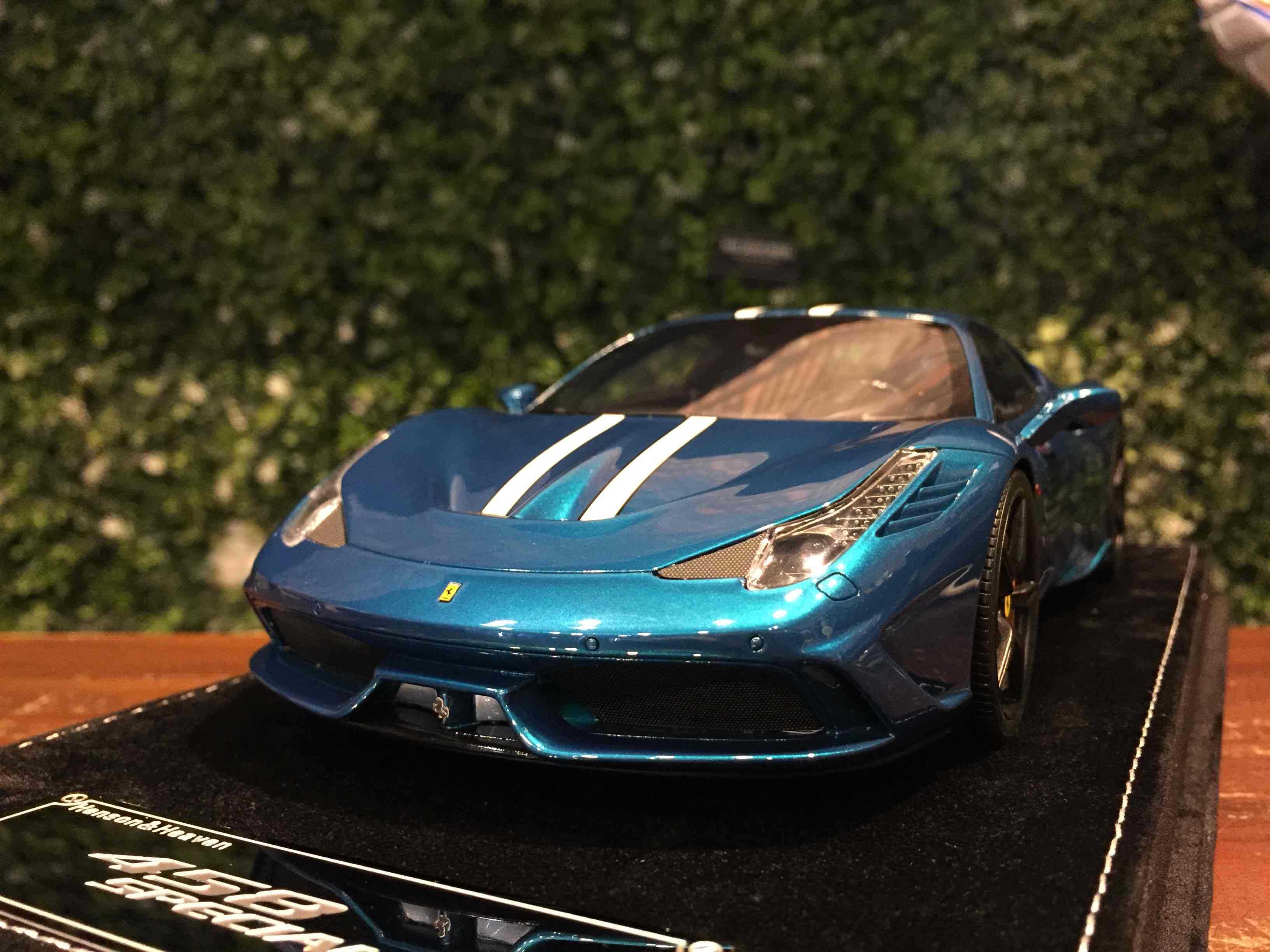 1/18 HH Model Ferrari 458 Speciale 2013 Artemis Green【MGM】