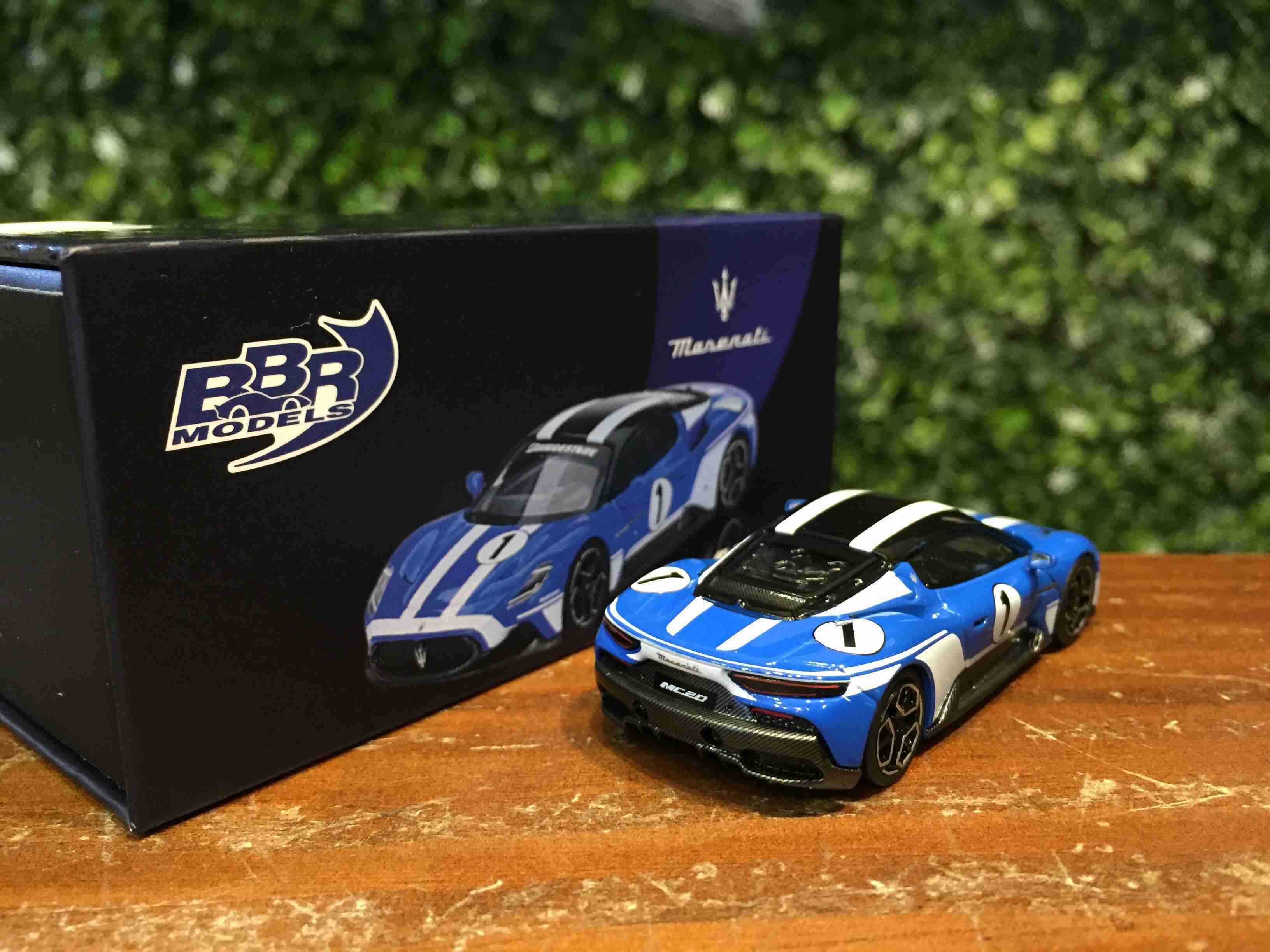1/64 BBR Maserati MC20 #1 Performance BBRDIE6408【MGM】