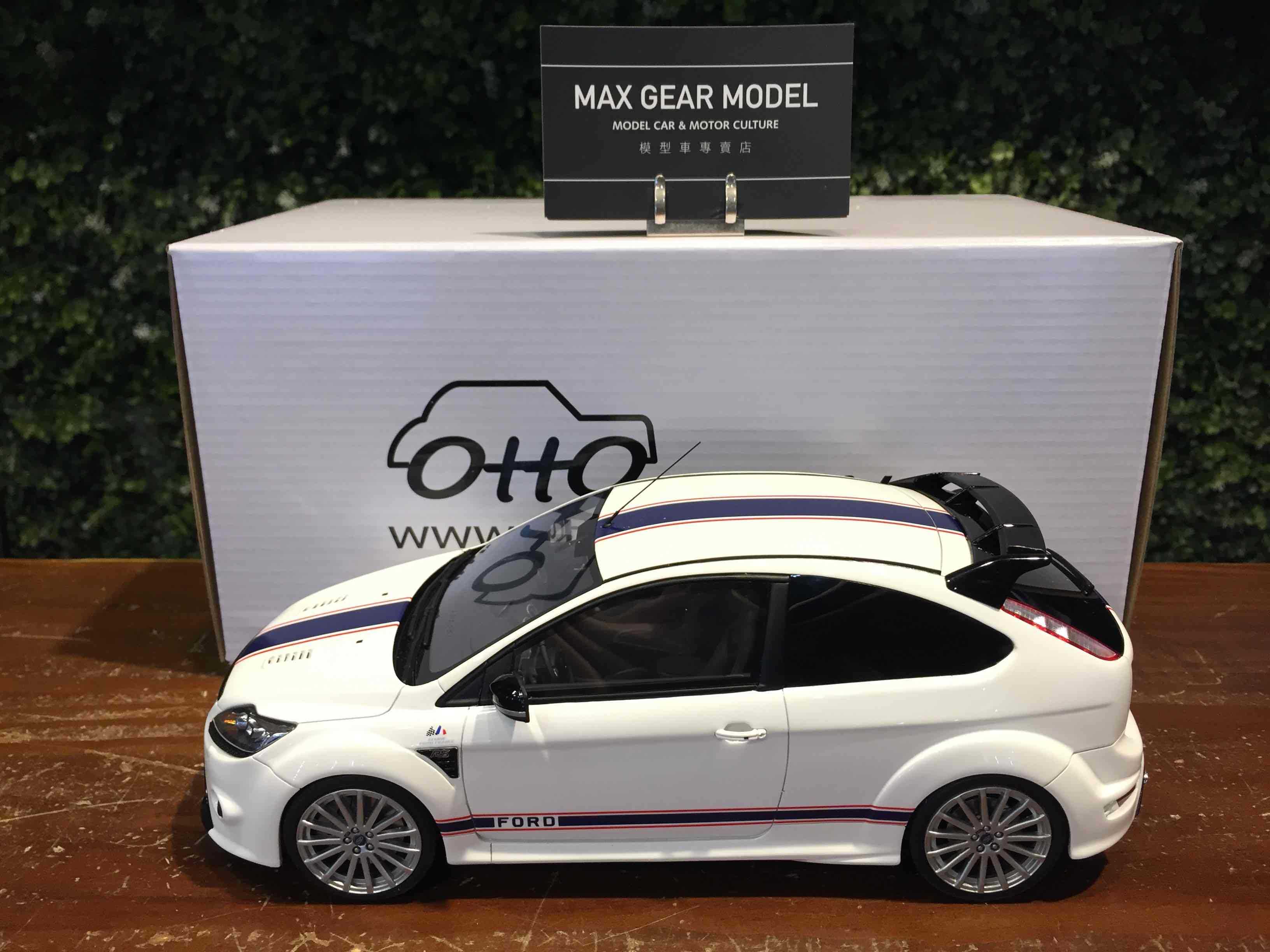 1/18 OTTO Ford Focus RS MK2 LeMans White OT1009【MGM】