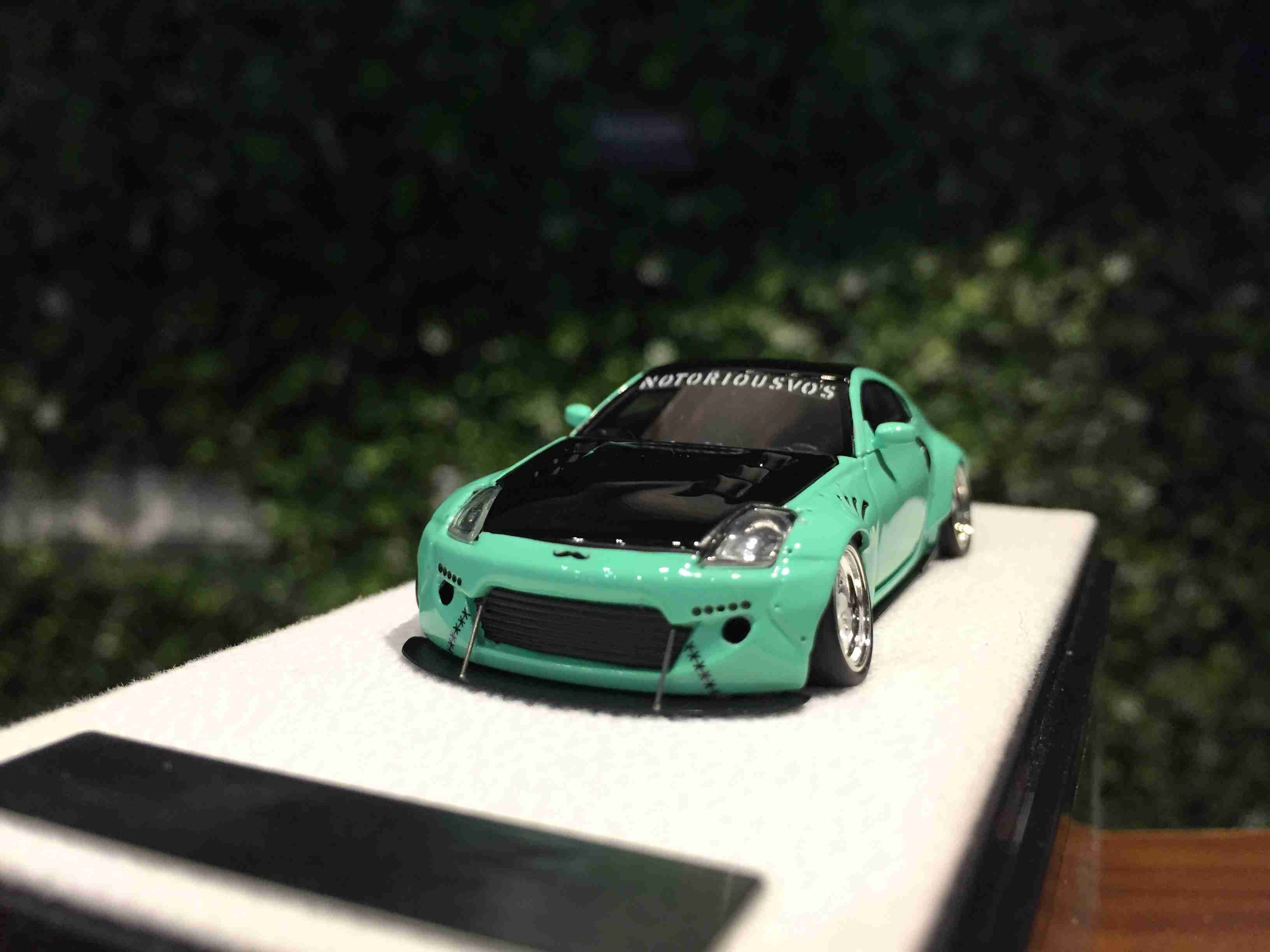 1/64 YM-Model Pandem Nissan 350Z Mint Green【MGM】