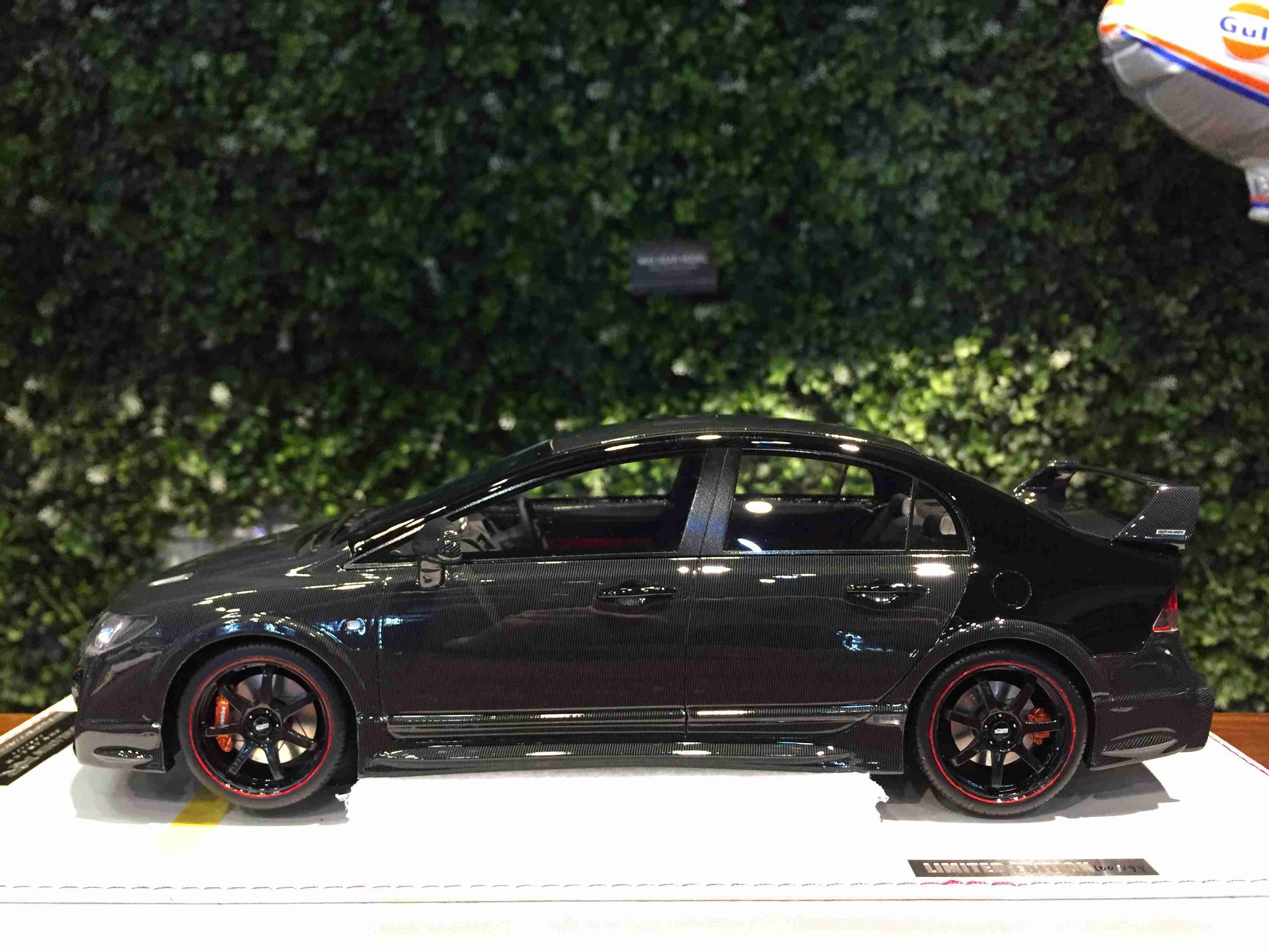 1/18 Onemodel Honda Civic Mugen RR (FD2) Black【MGM】