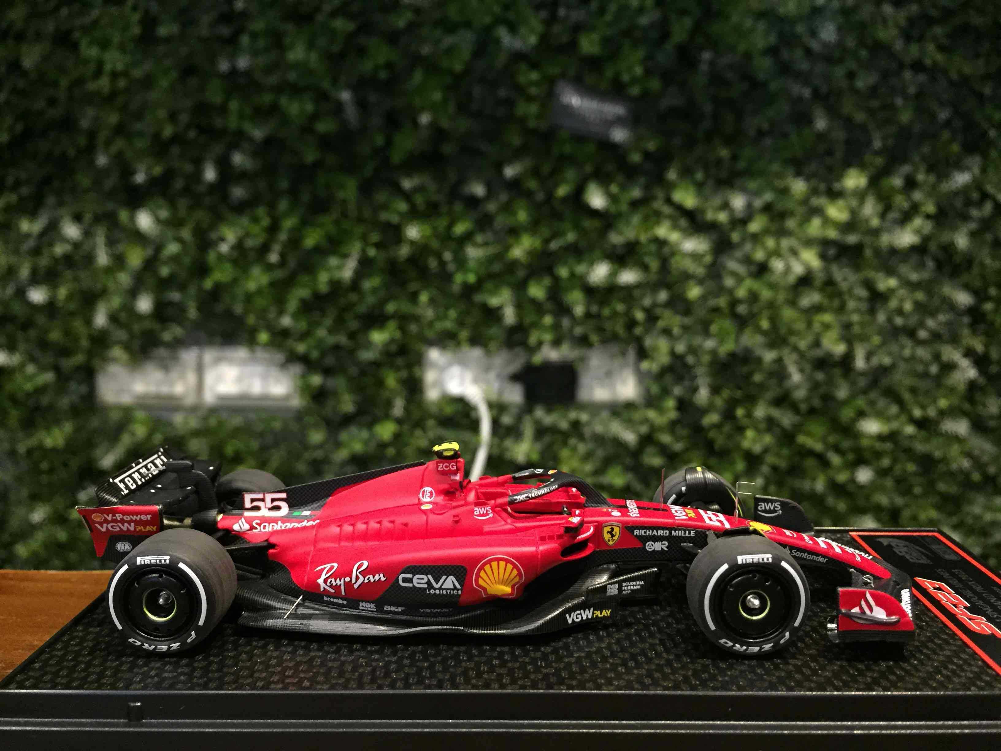 1/43 BBR Ferrari SF23 Carlo Sainz Winner 2023 BBRC292A【MGM】