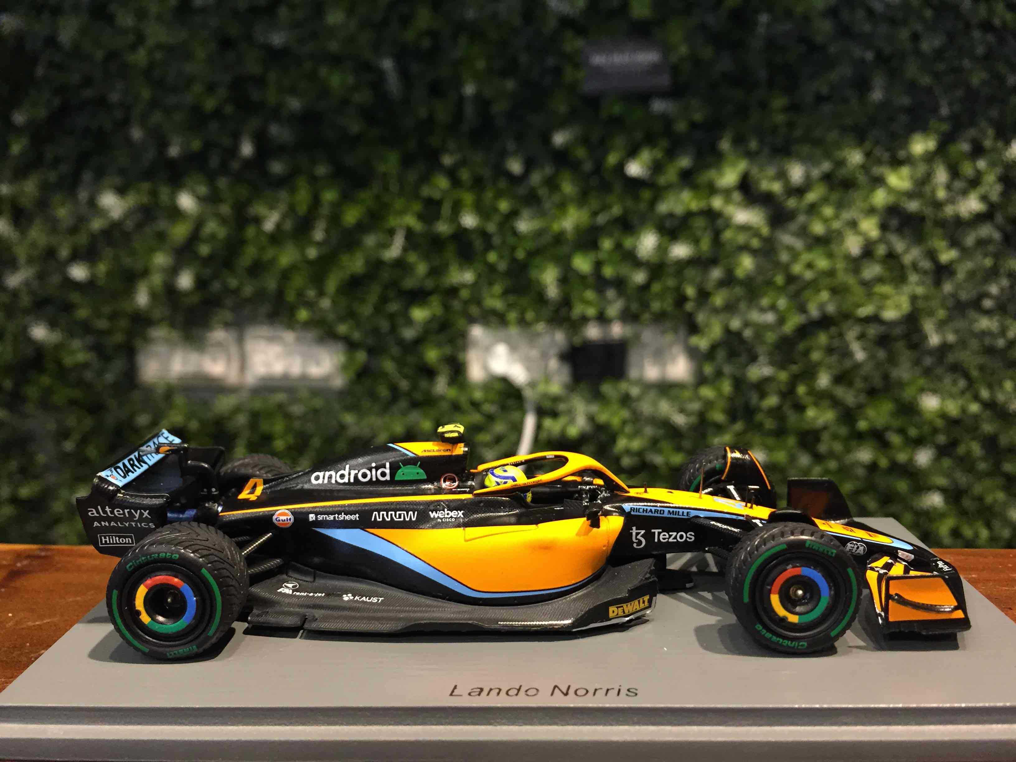 1/43 Spark McLaren MCL36 Lando Norris 3rd Romagna S8540【MGM】