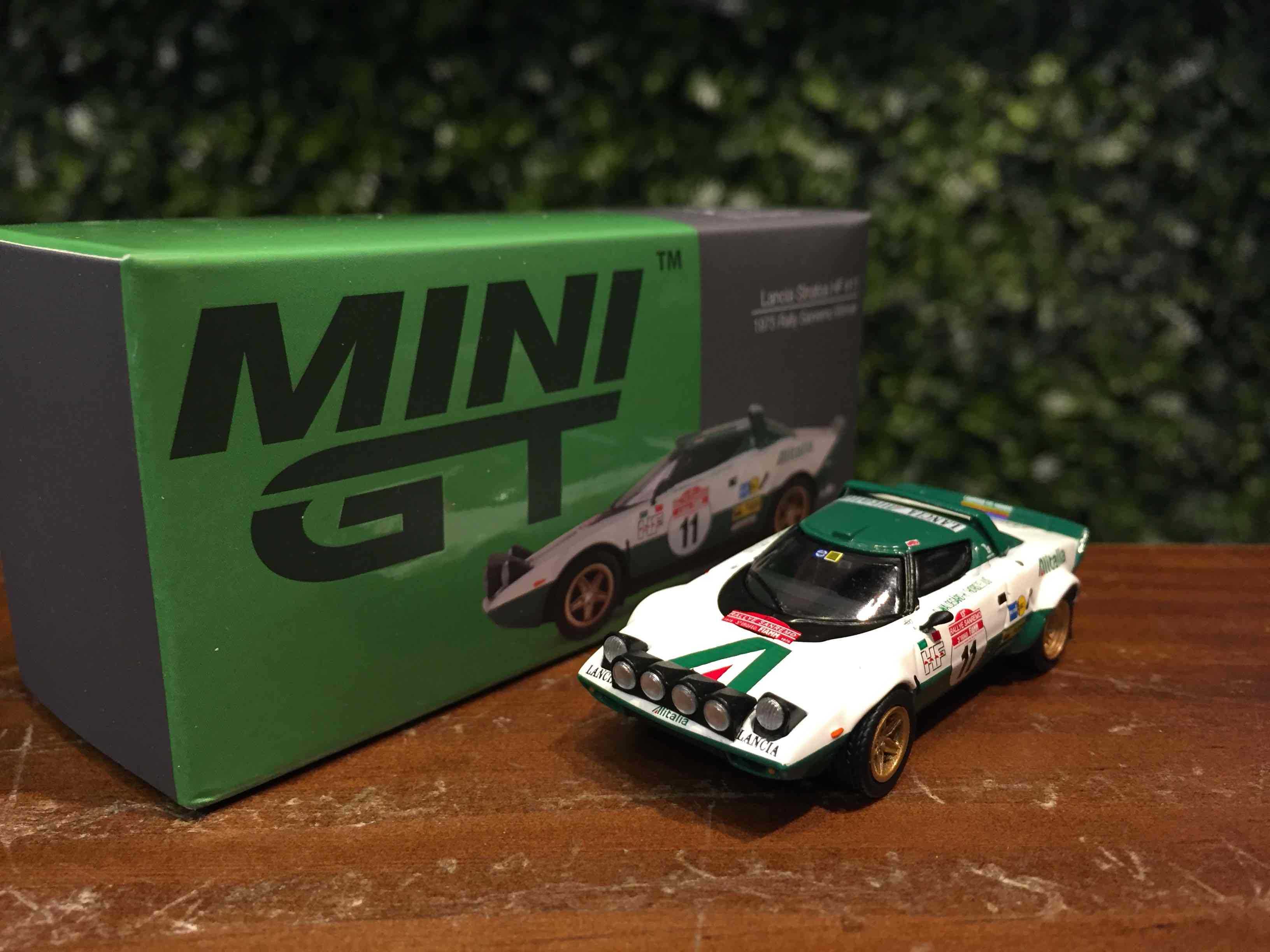 1/64 MiniGT Lancia Stratos HF Sanremo Winner MGT00628L【MGM】