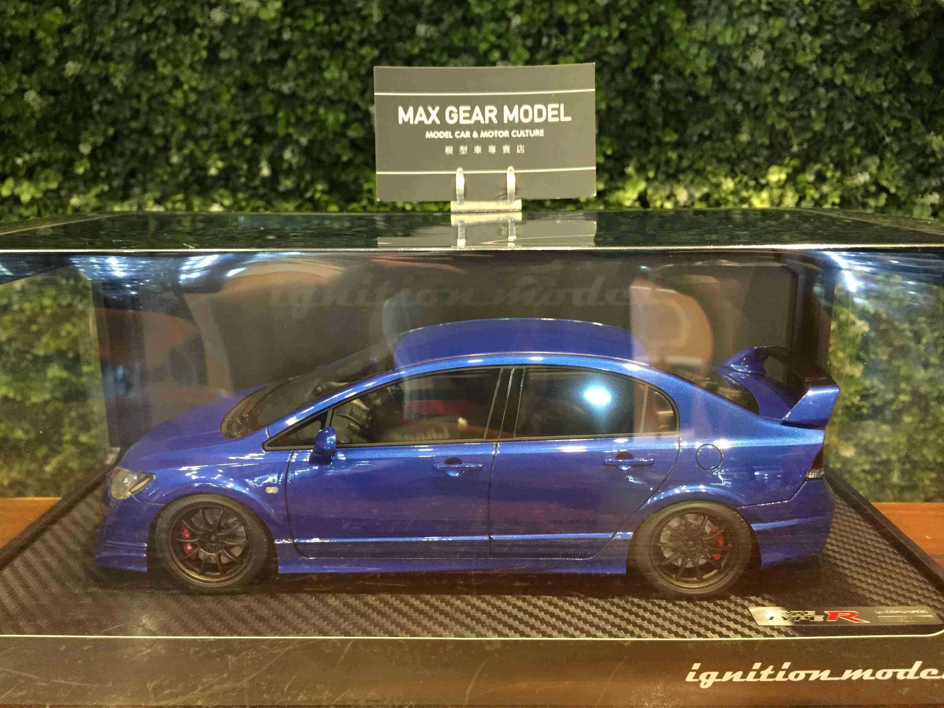 1/18 Ignition Honda Civic (FD2) Type R Blue IG2830【MGM】