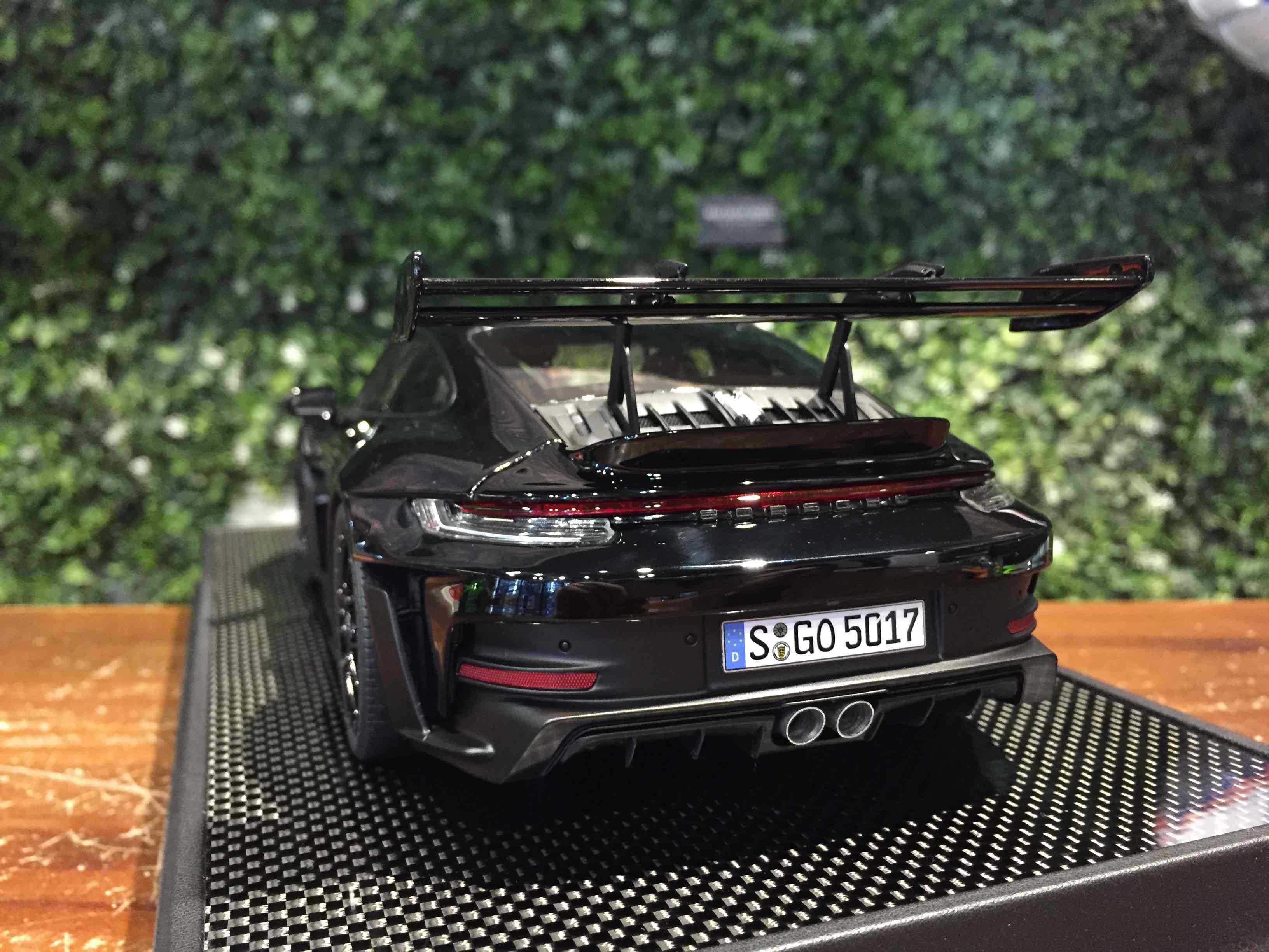 1/18 TP Porsche 911 (992) GT3 RS Gloss Black TP1809BK【MGM】