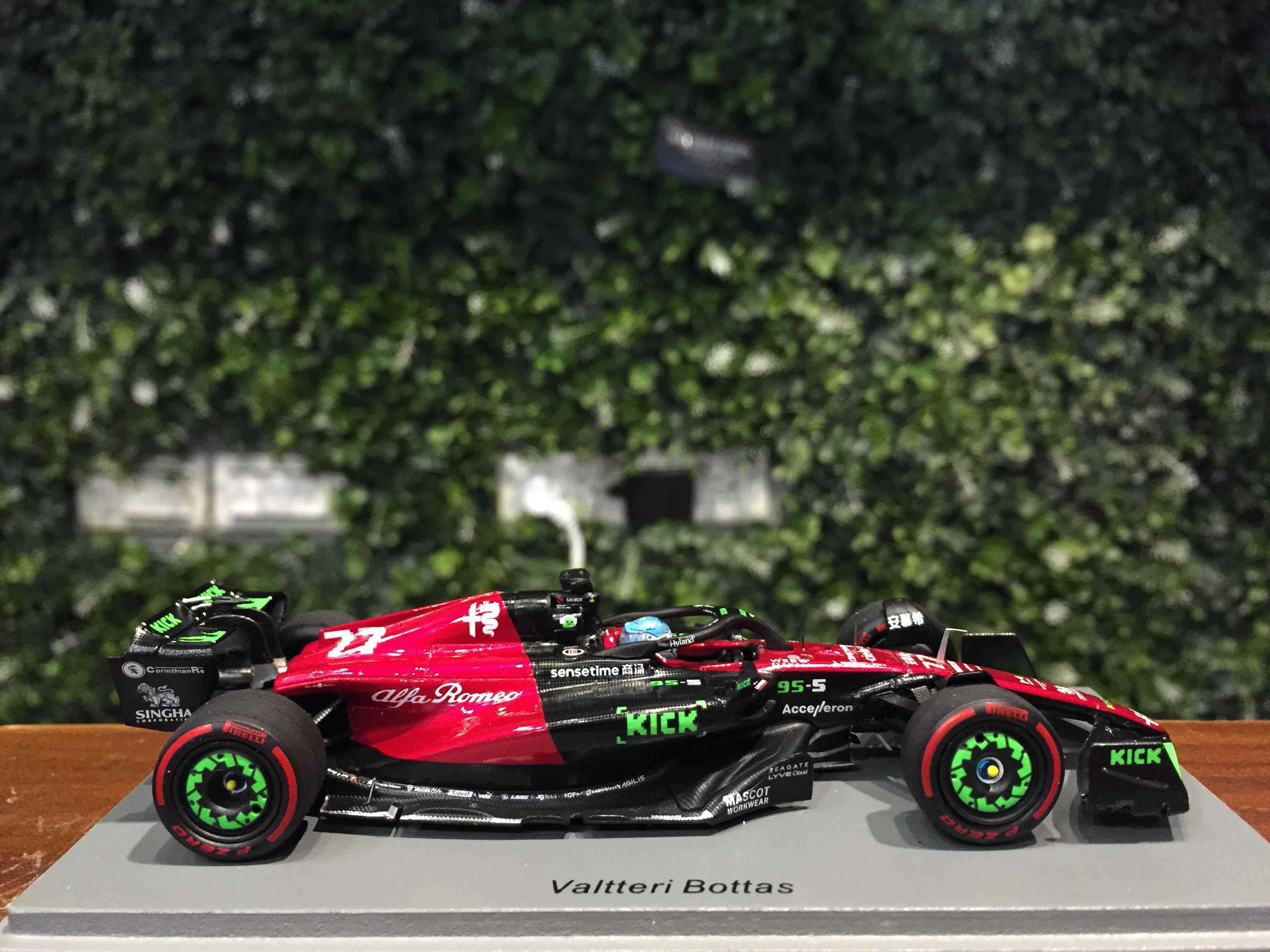 1/43 Spark Alfa Romeo C43 Valtteri Bottas GP 2023 S8921【MGM】