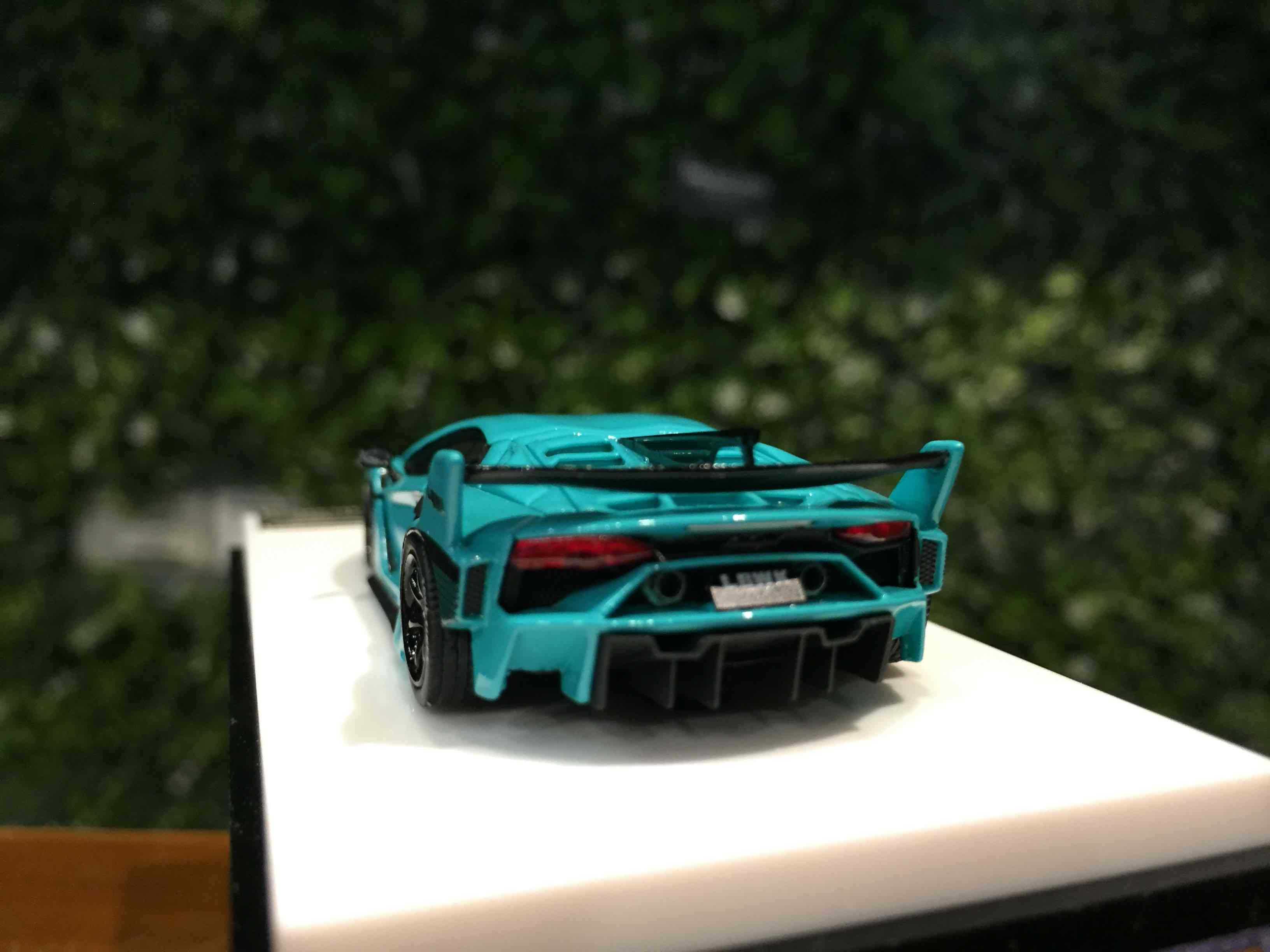 1/64 ScaleMini LBWK Aventador GT EVO Mint Green【MGM】