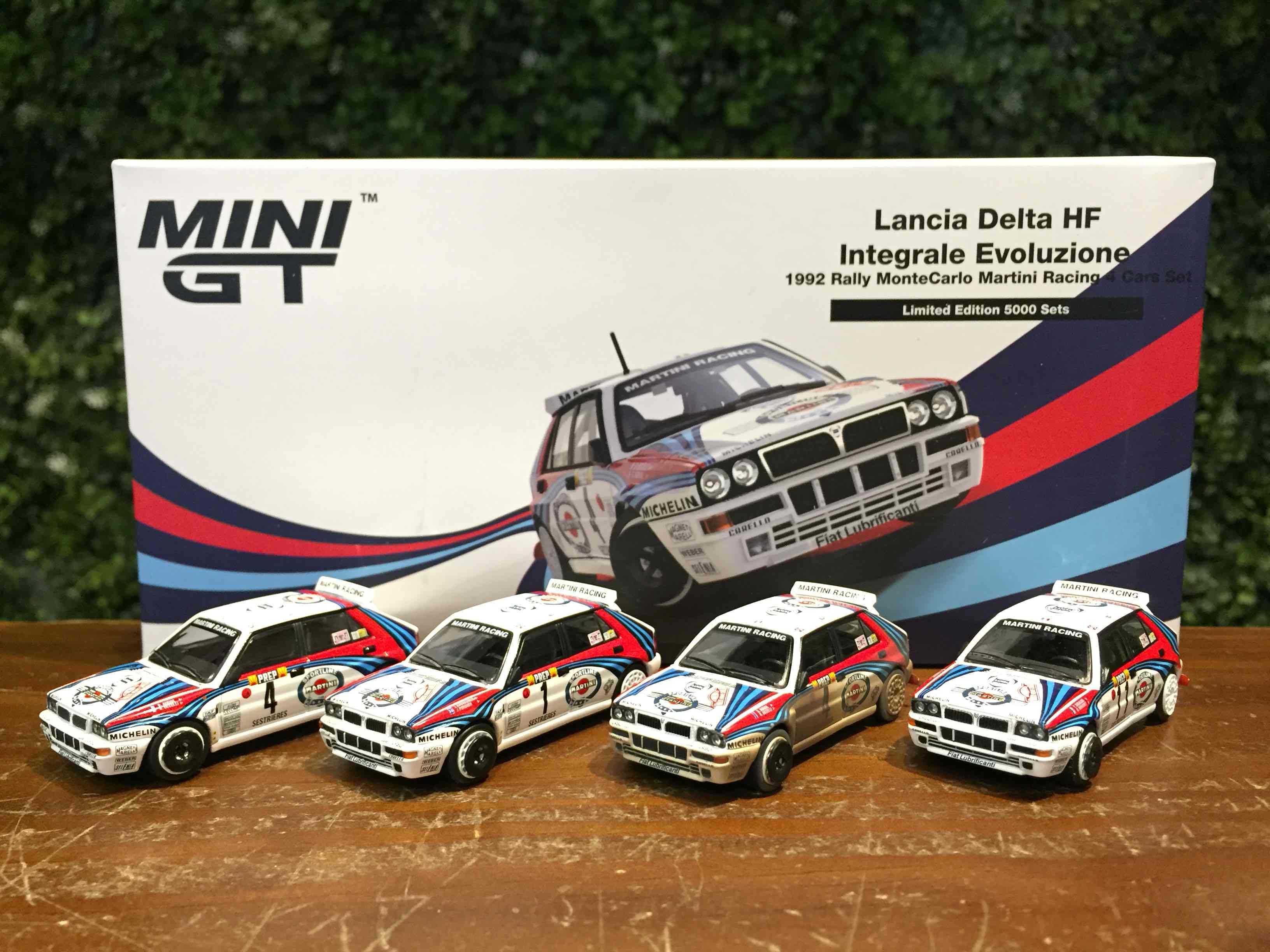 1/64 MiniGT Lancia Delta HF Integrale EVO Set MGTS0002【MGM】