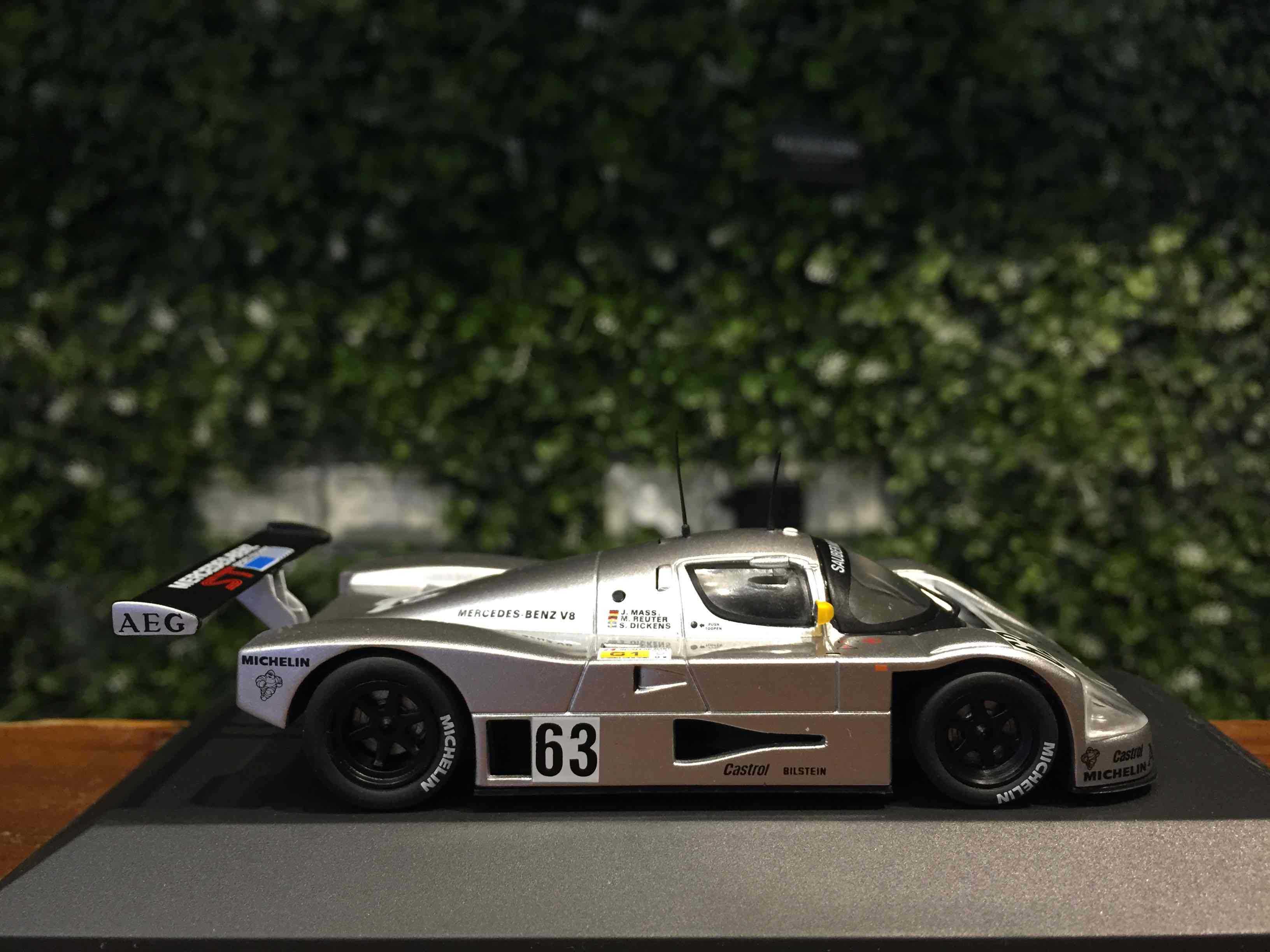 1/43 IXO Sauber Mercedes C9 #63 Winner 24h 1989 LM1989【MGM】