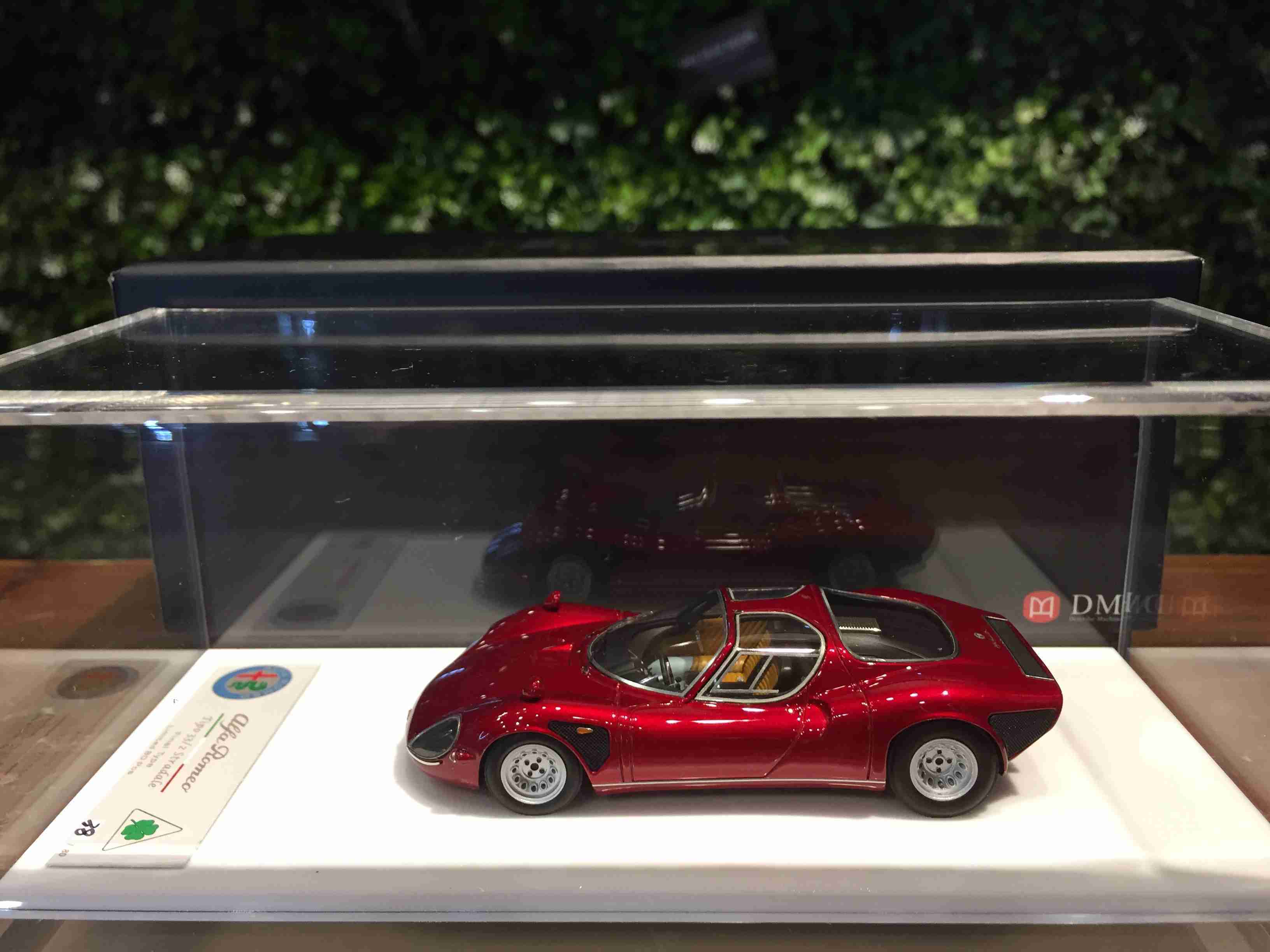 1/43 DMH Alfa Romeo Tipo 33 Stradale Final Type RossoF1【MGM】