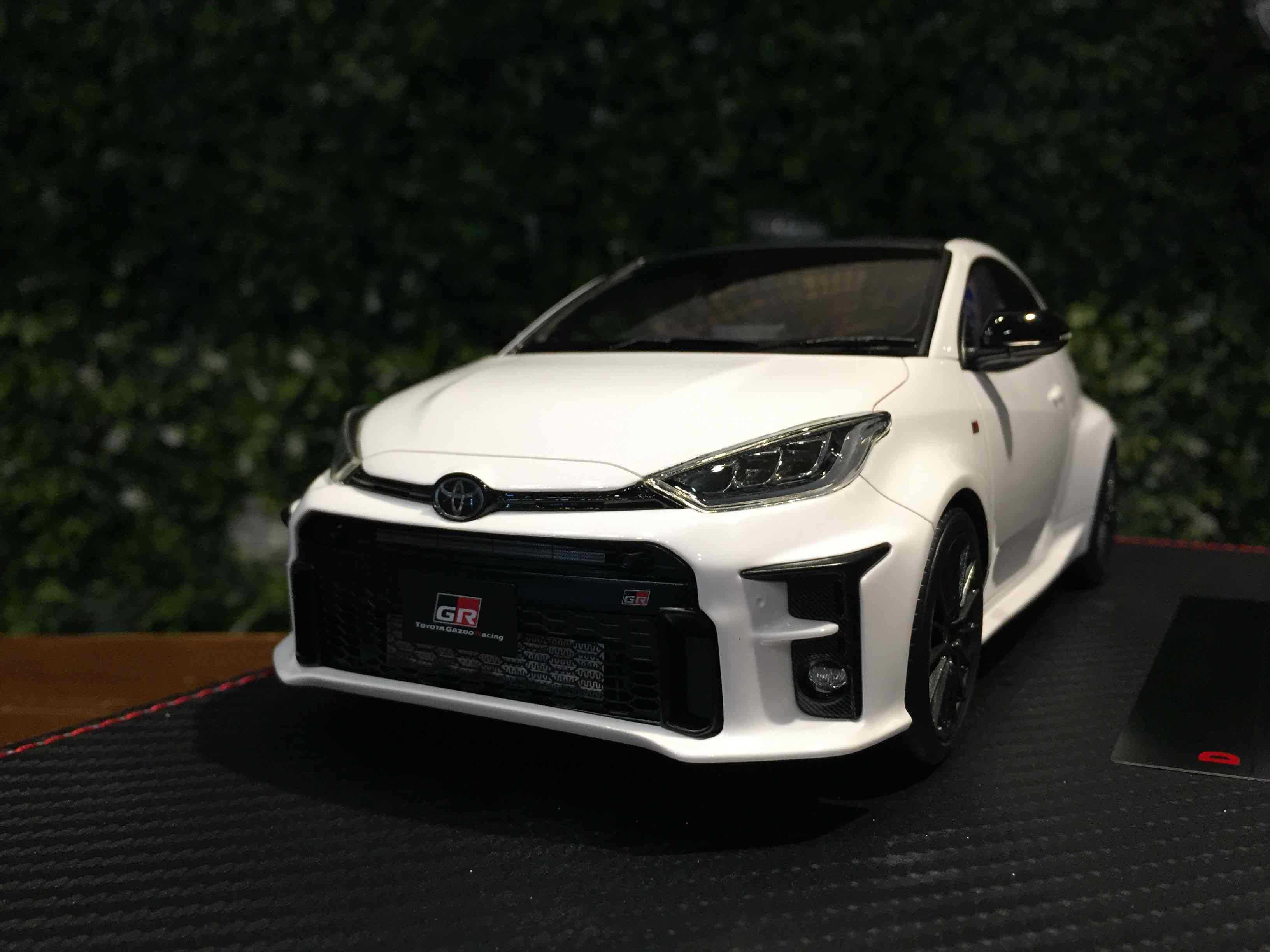 1/18 MakeUp Toyota GR Yaris RZ 2020 Super White IM096A【MGM】