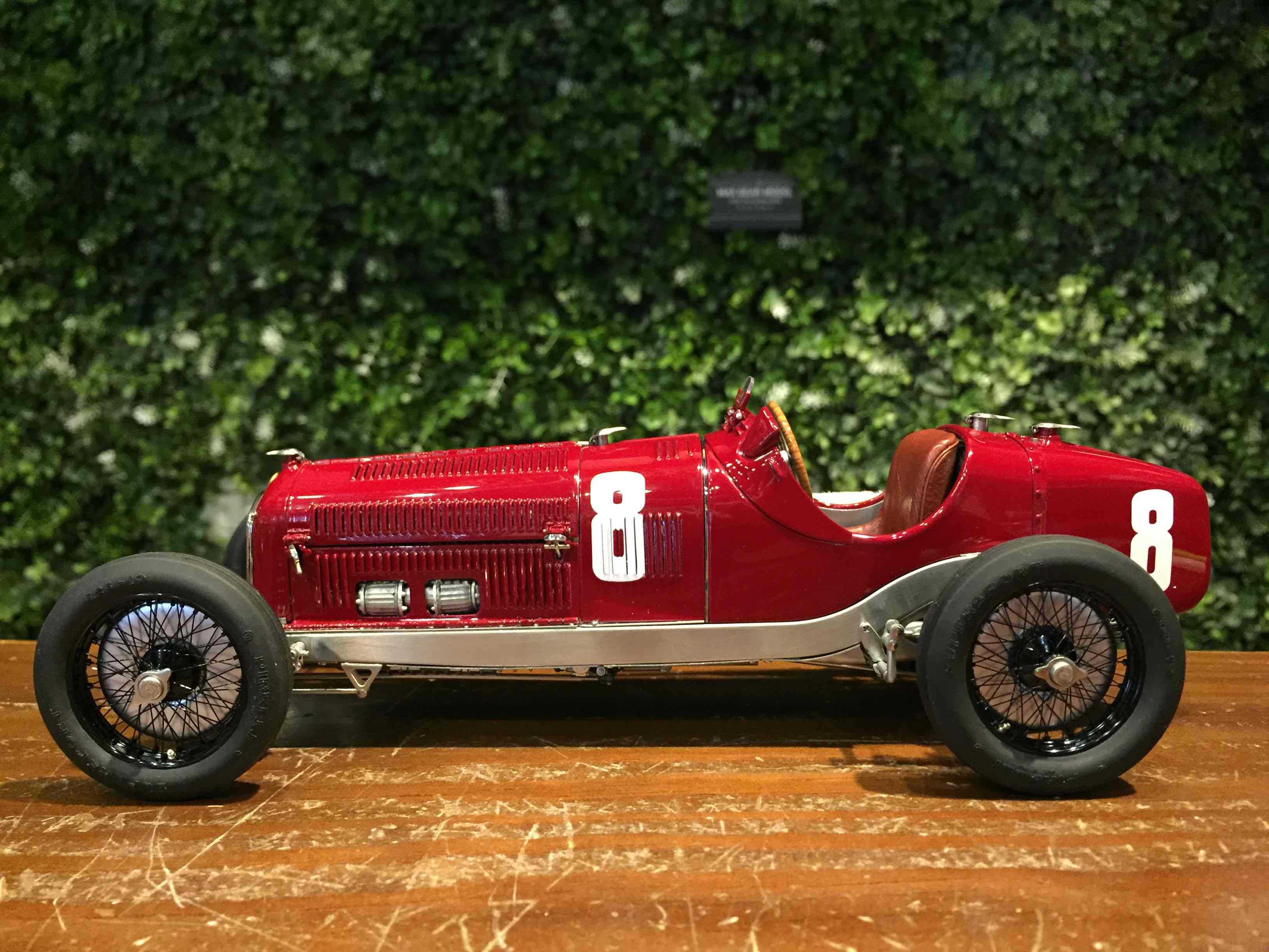 1/18 CMC Alfa Romeo P3 Nuvolari GP Italy #8 1932 M219【MGM】