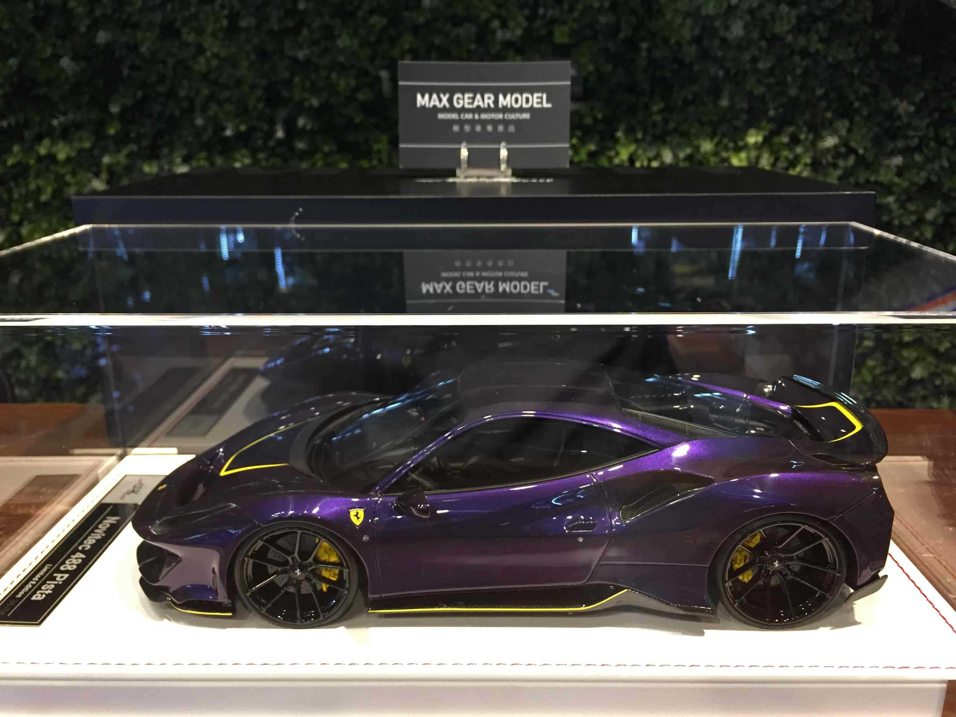 1/18 IVY Novitec Ferrari 488 Pista Purple IVY1812HP【MGM】