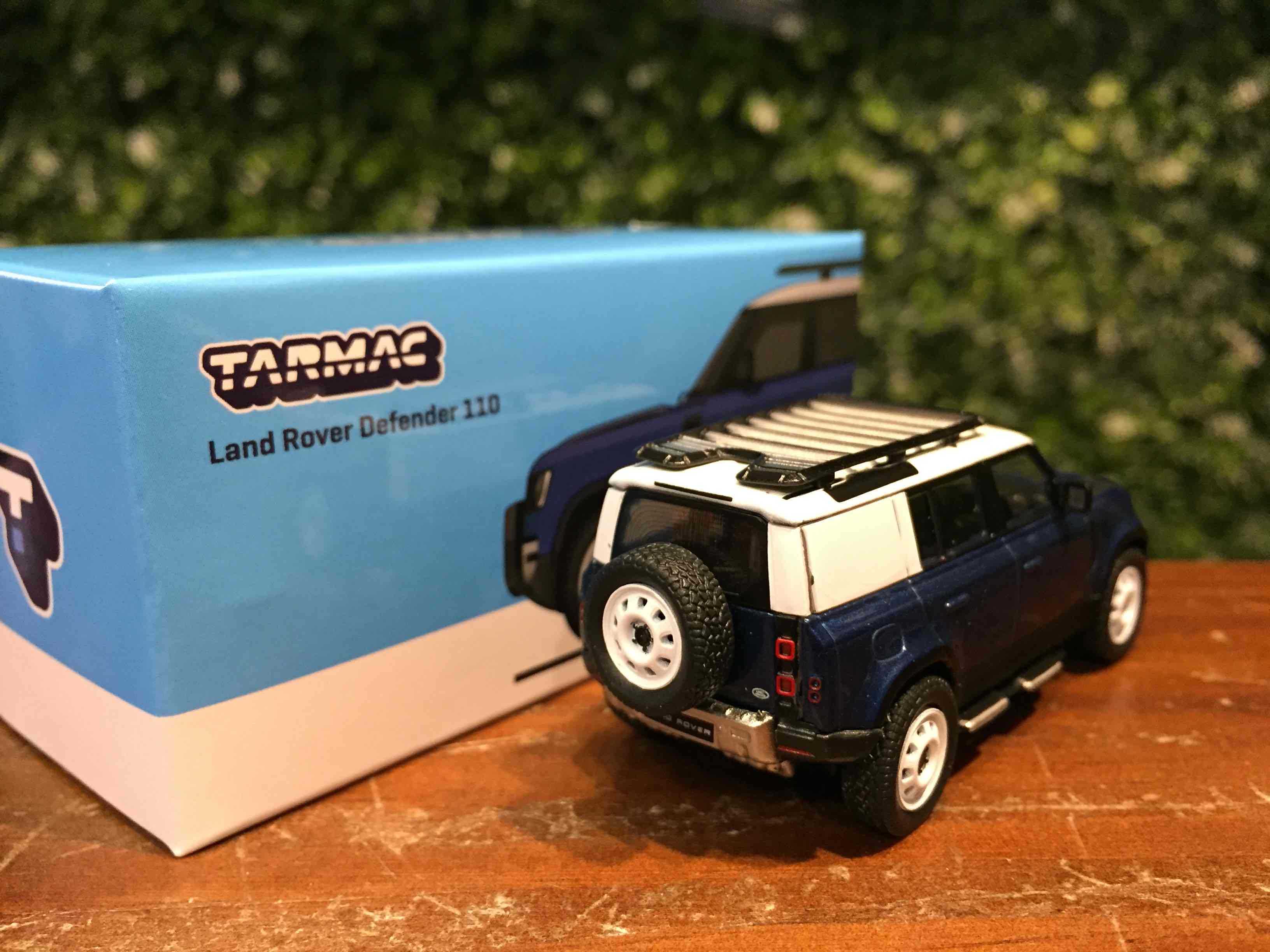 1/64 Tarmac Land Rover Defender 110 Blue T64G020BL【MGM】