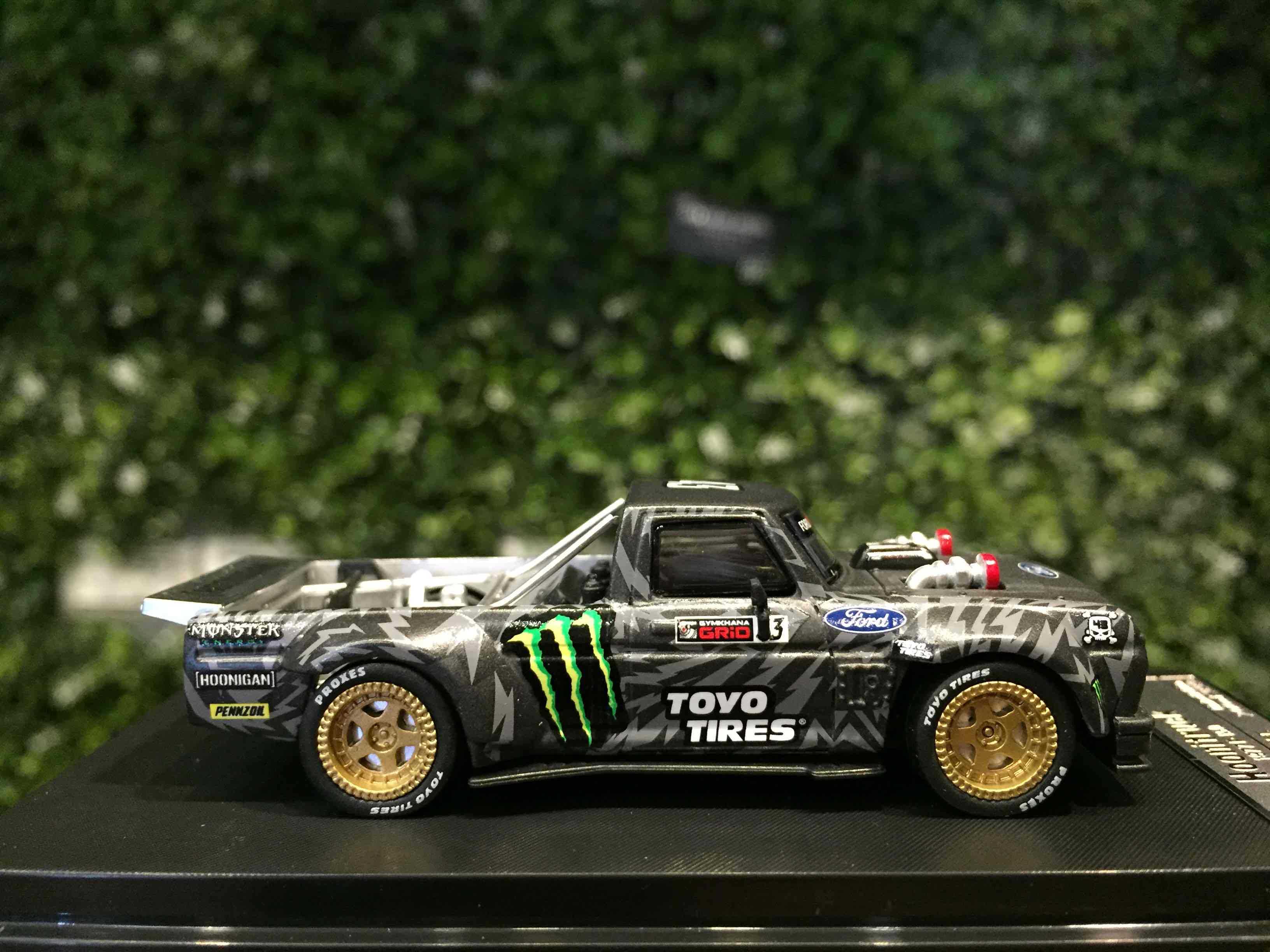 1/64 StreetWeapon Ford F150 1977 Ken Block\u0027s Hoonitruck【MGM】