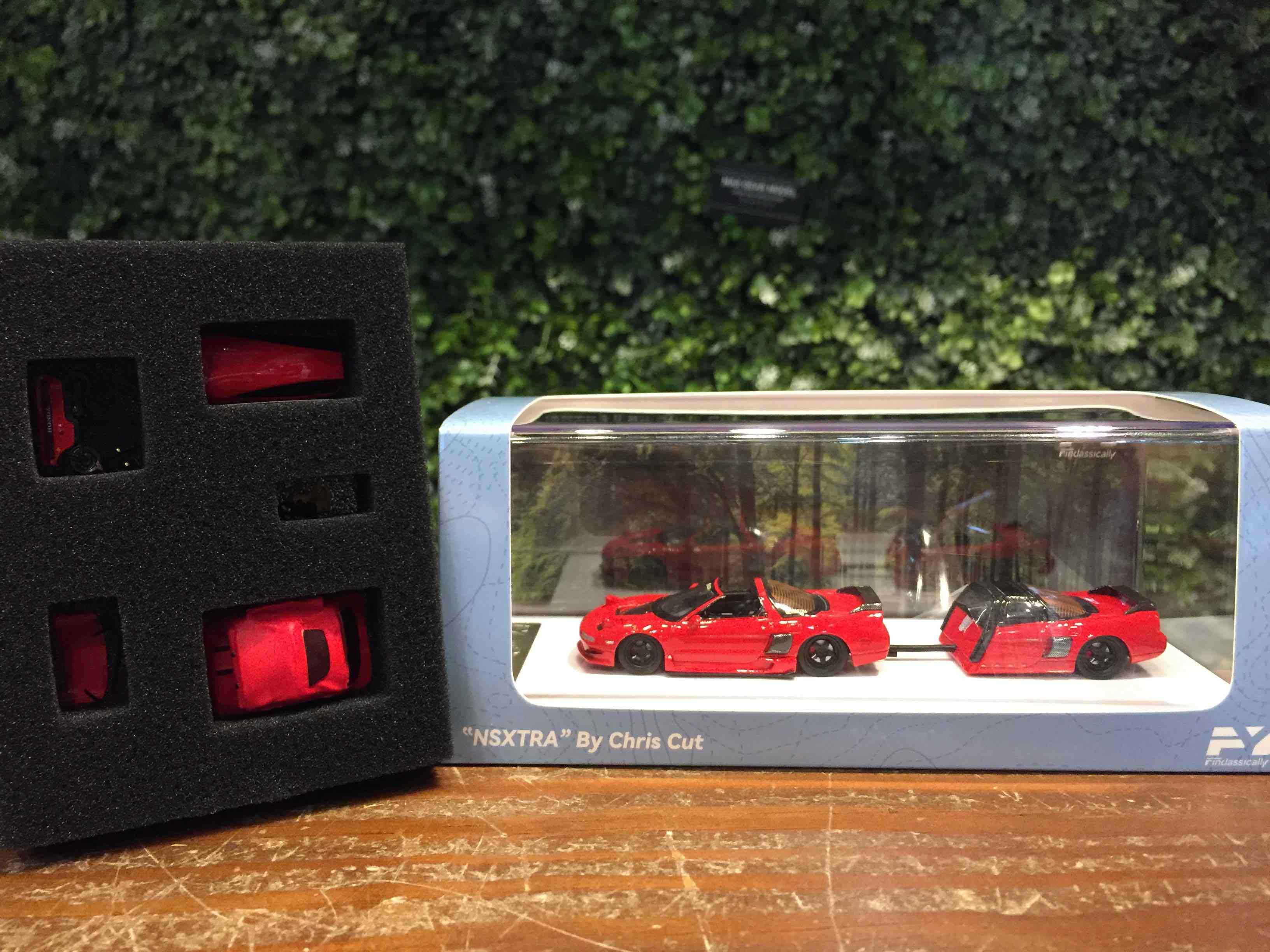 1/64 Findclassically Honda NSX TRA by Chris Cut Red【MGM】