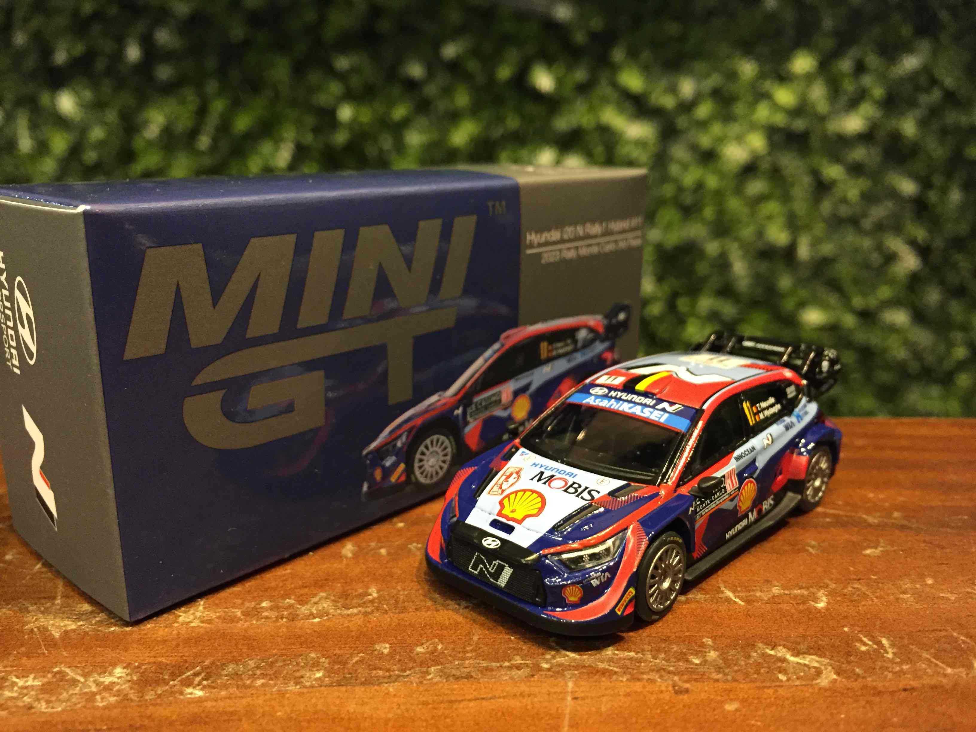 1/64 MiniGT Hyundai i20 N 2023 MonteCarlo 3rd MGT00710L【MGM】