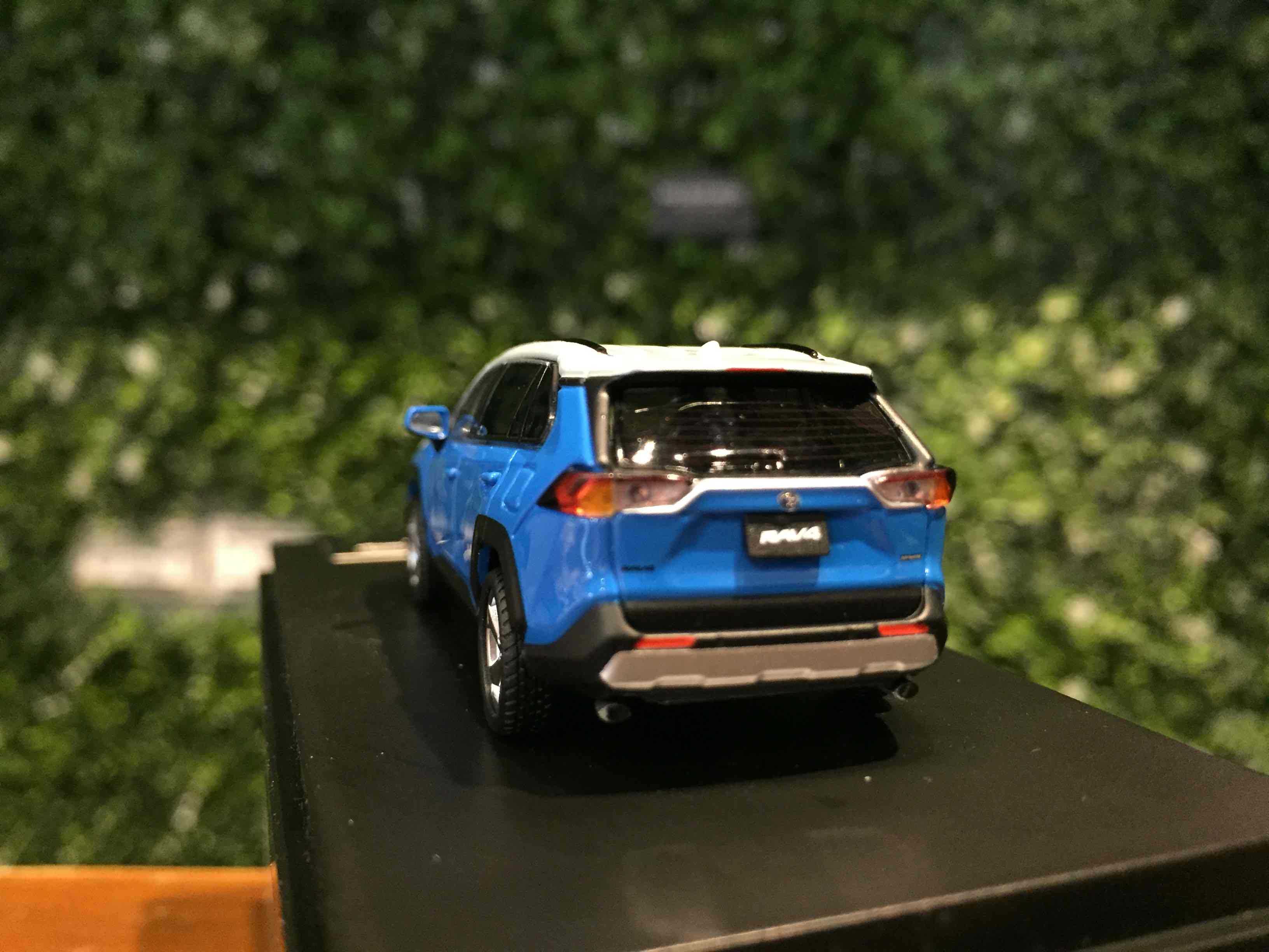 1/64 LCD Models Toyota RAV4 Hybrid Blue LCD64020BG【MGM】