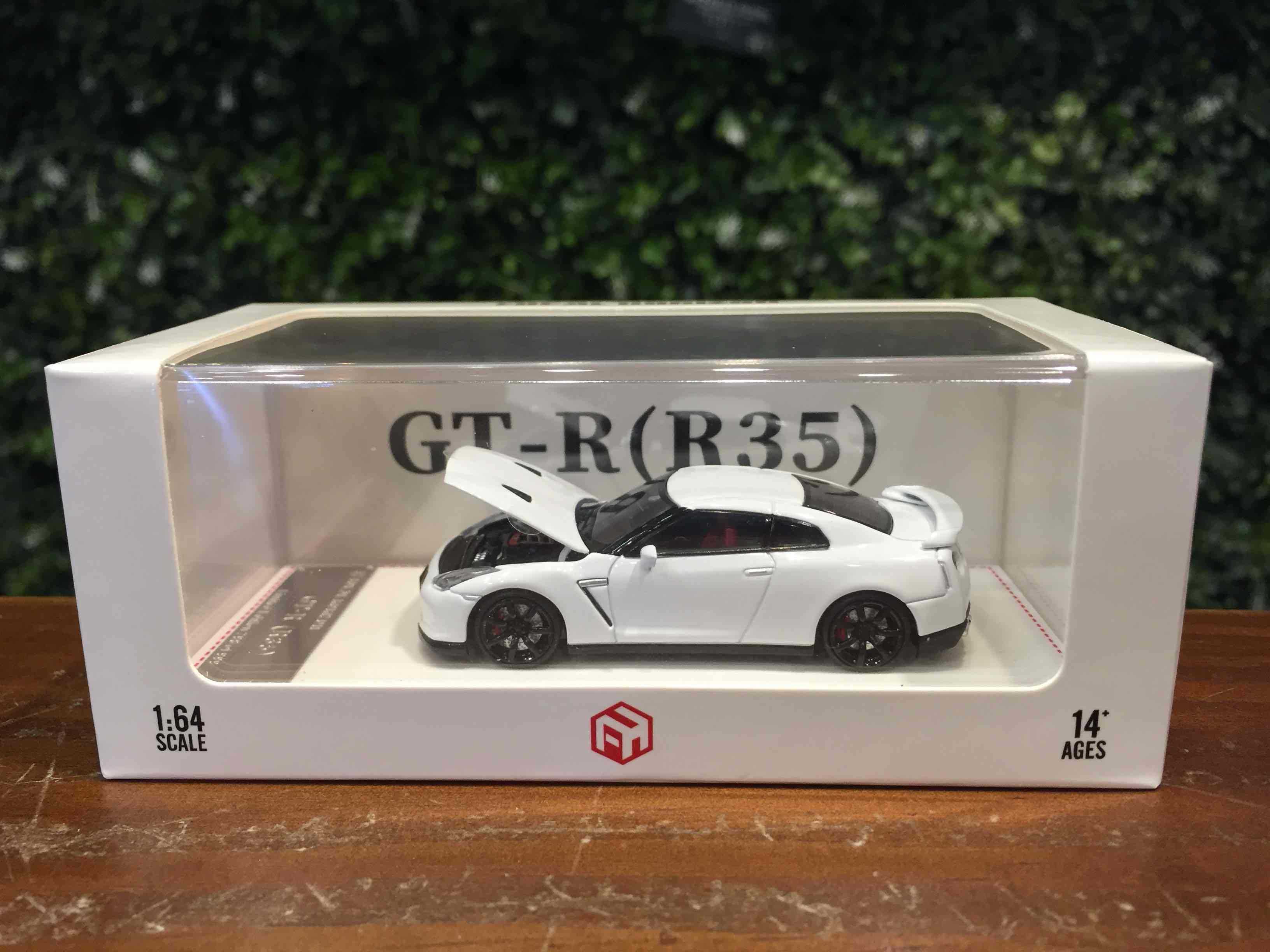 1/64 FH Nissan GT-R (R35) White【MGM】