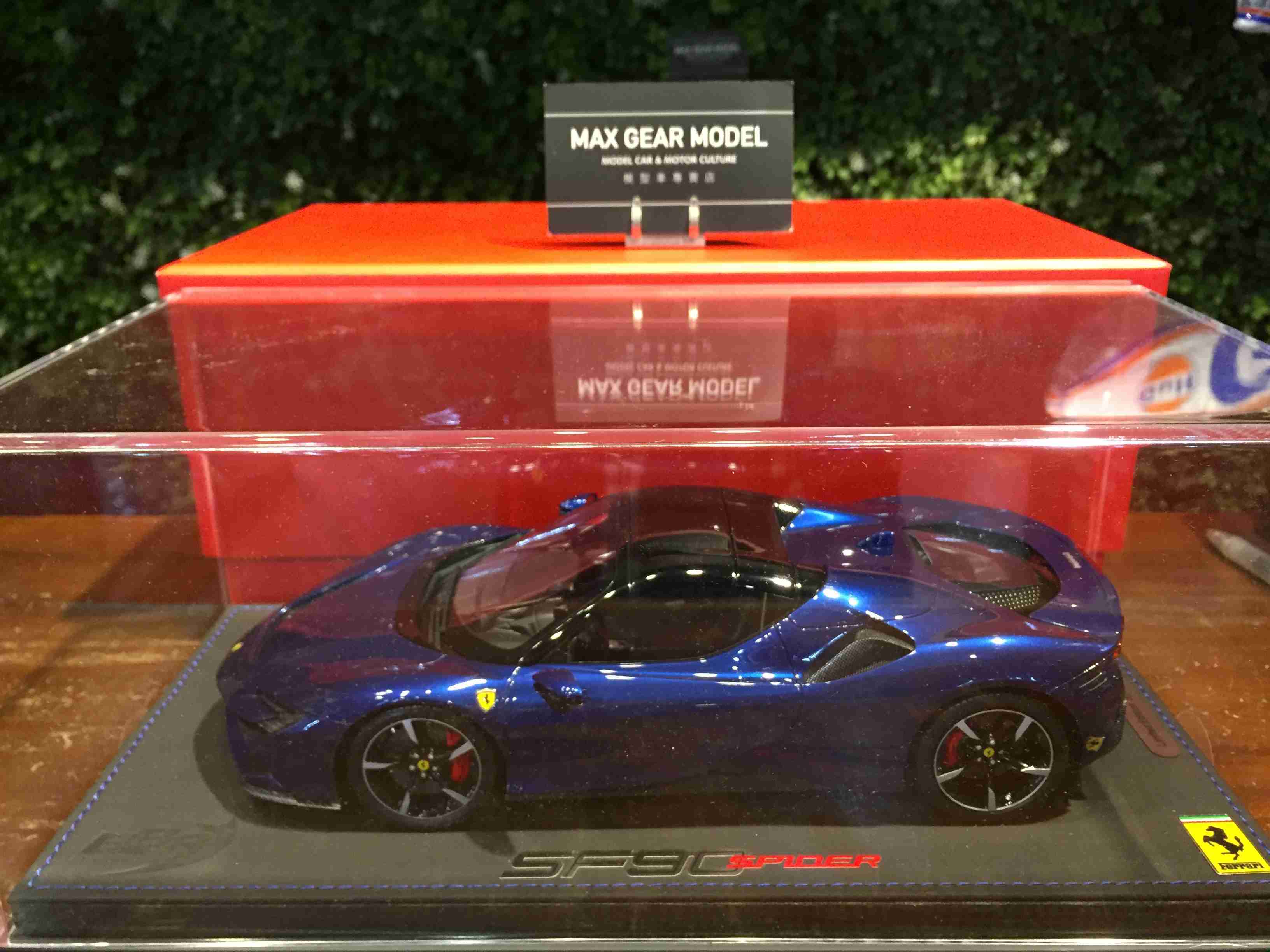 1/18 BBR Ferrari SF90 Stradale Spider Blue P18196B【MGM】