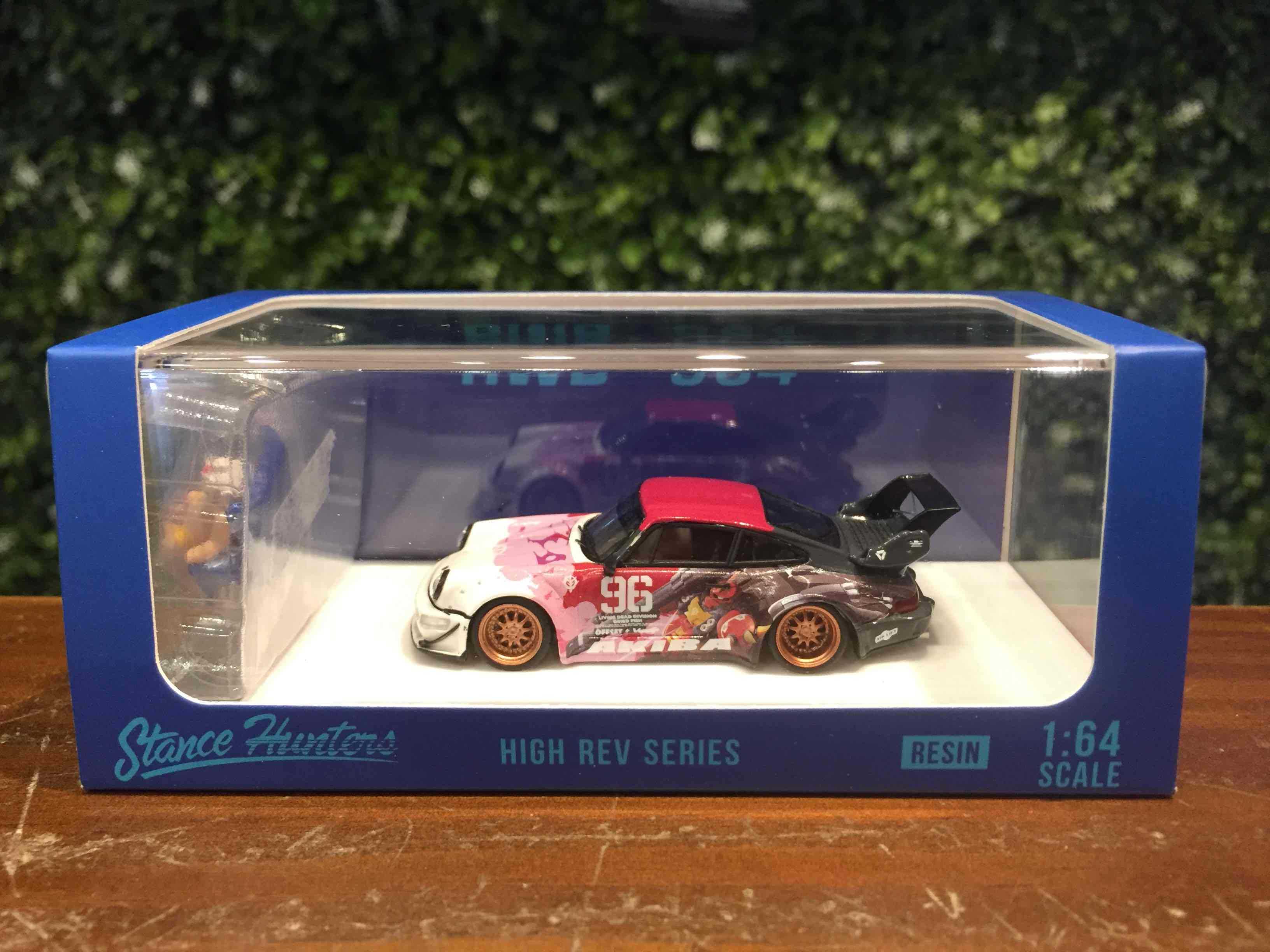 1/64 StanceHunter RWB Porsche 911 (964) Akiba #96【MGM】