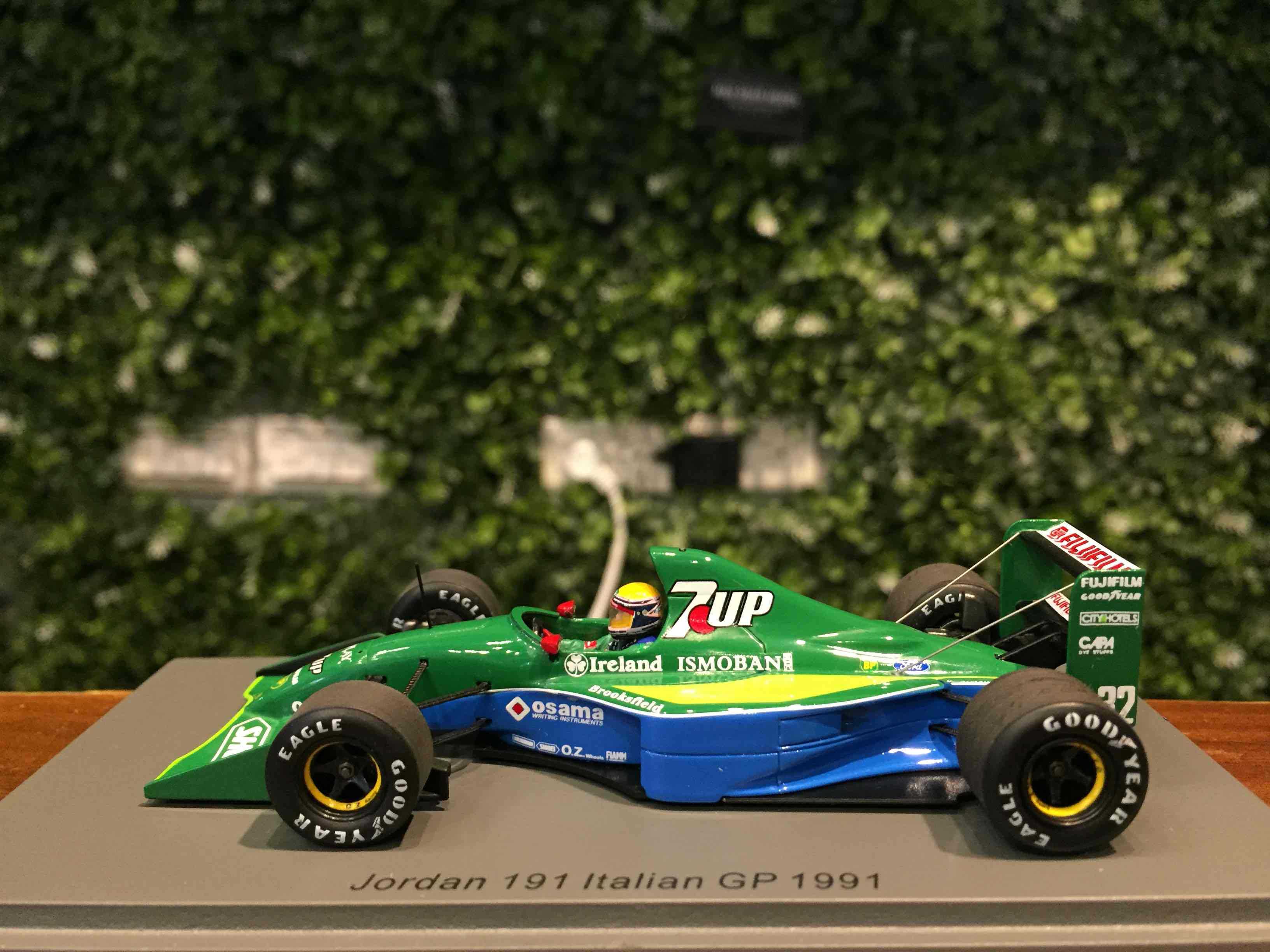 1/43 Spark Jordan 191 Italian GP 1991 R.Moreno S8080【MGM】