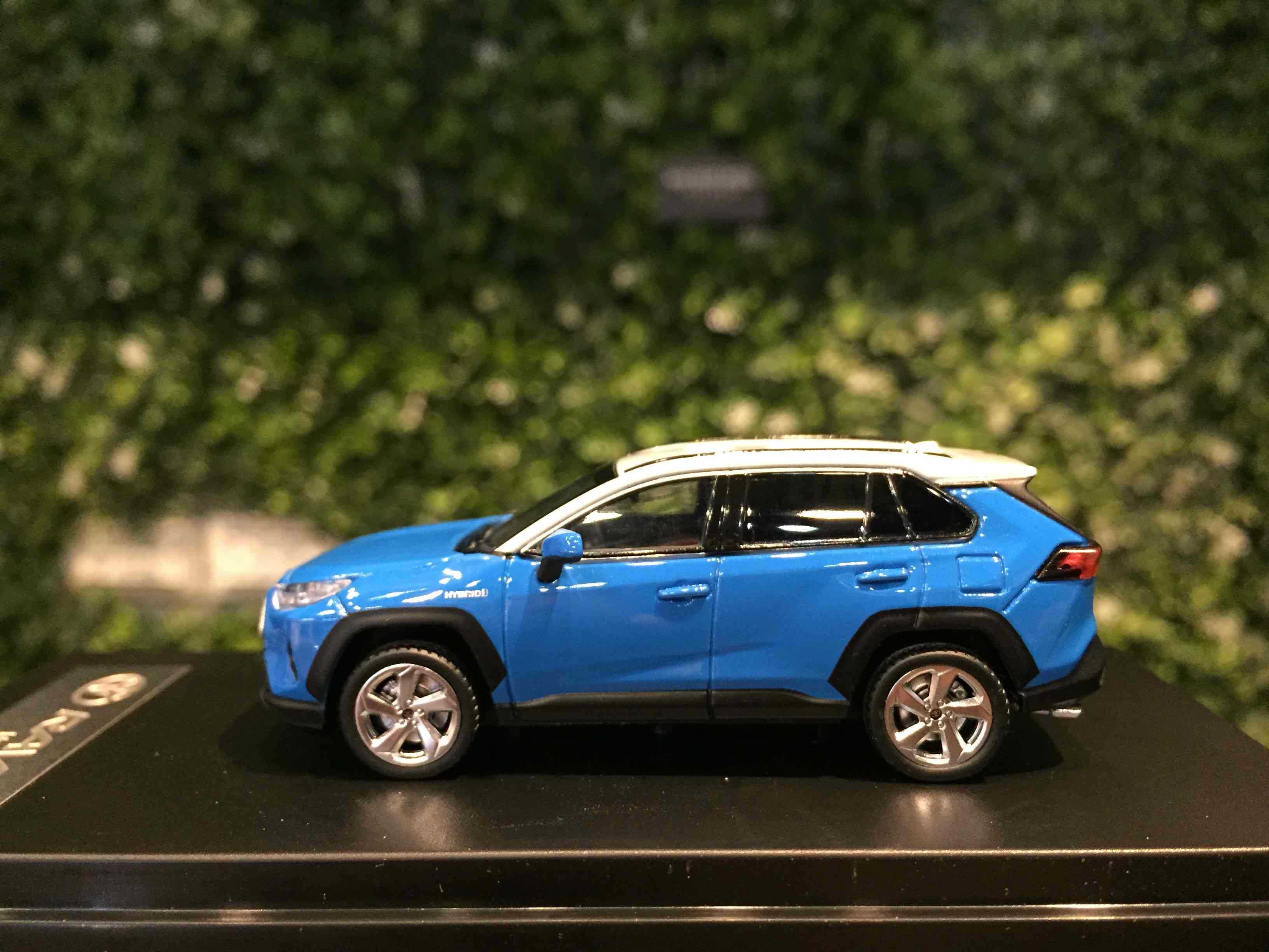 1/64 LCD Models Toyota RAV4 Hybrid Blue LCD64020BG【MGM】