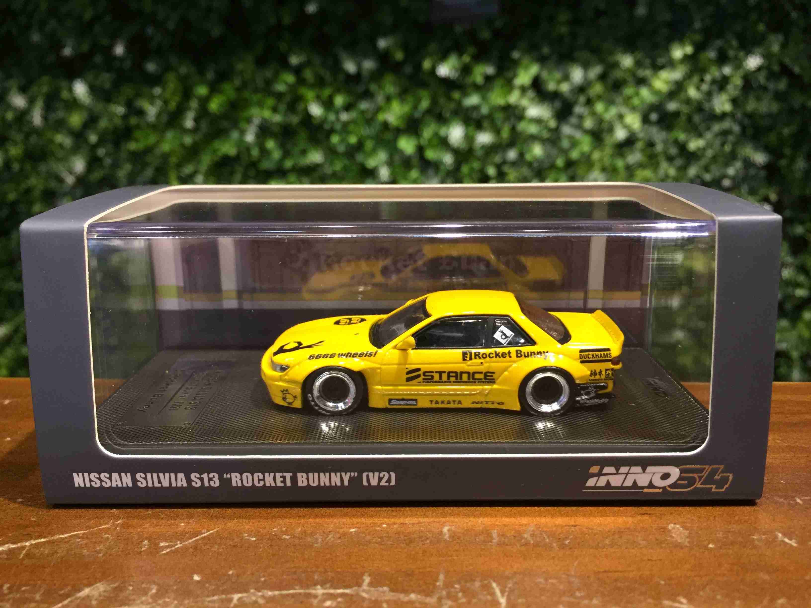 1/64 Inno64 Nissan Silvia S13 PANDEM Bunny IN64S13V2YL【MGM】