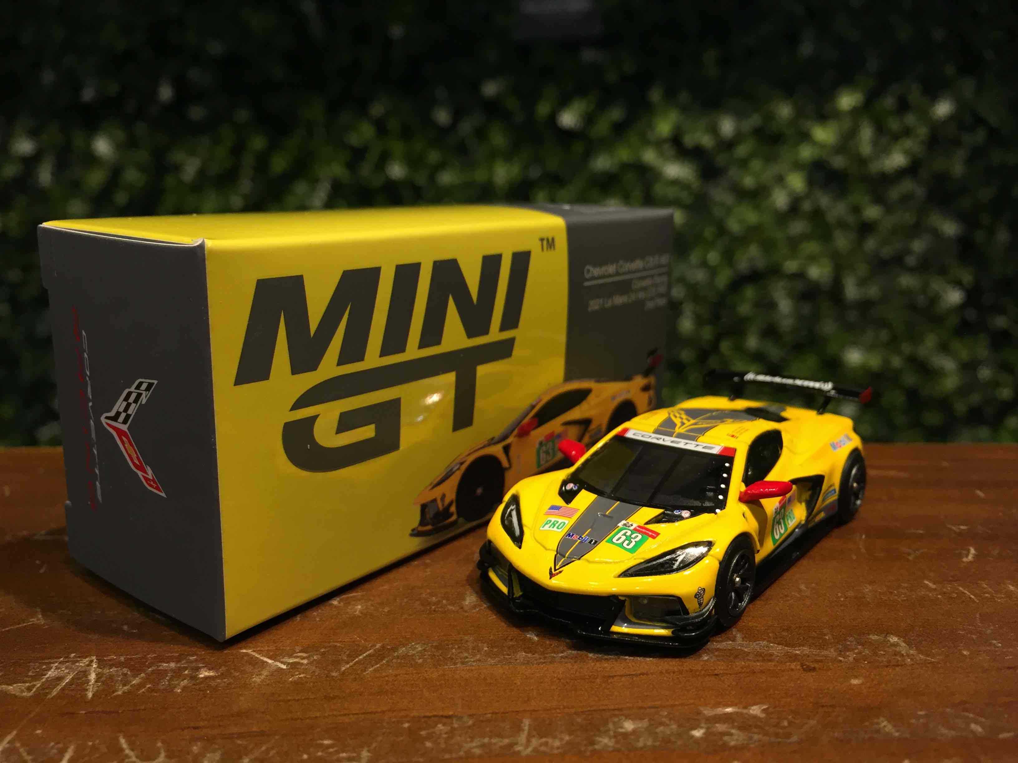 1/64 MiniGT Chevrolet Corvette C8 R 2nd 2021 MGT00383L【MGM】