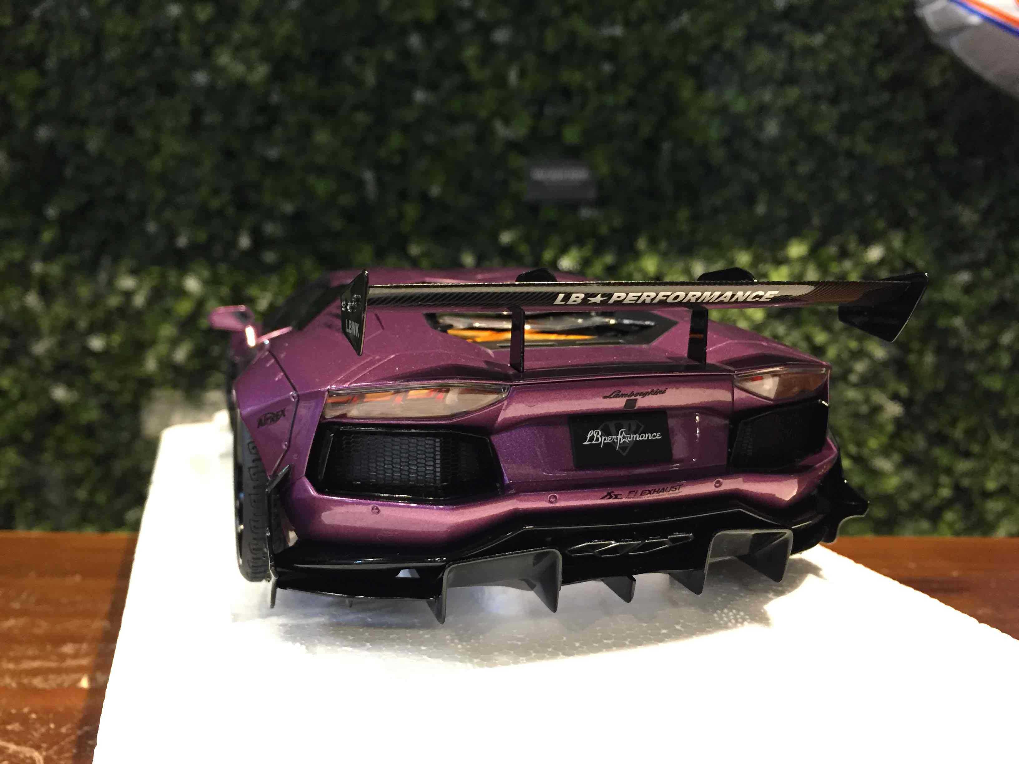 1/18 AUTOart LB-Works Lamborghini Aventador Viola 79242【MGM】