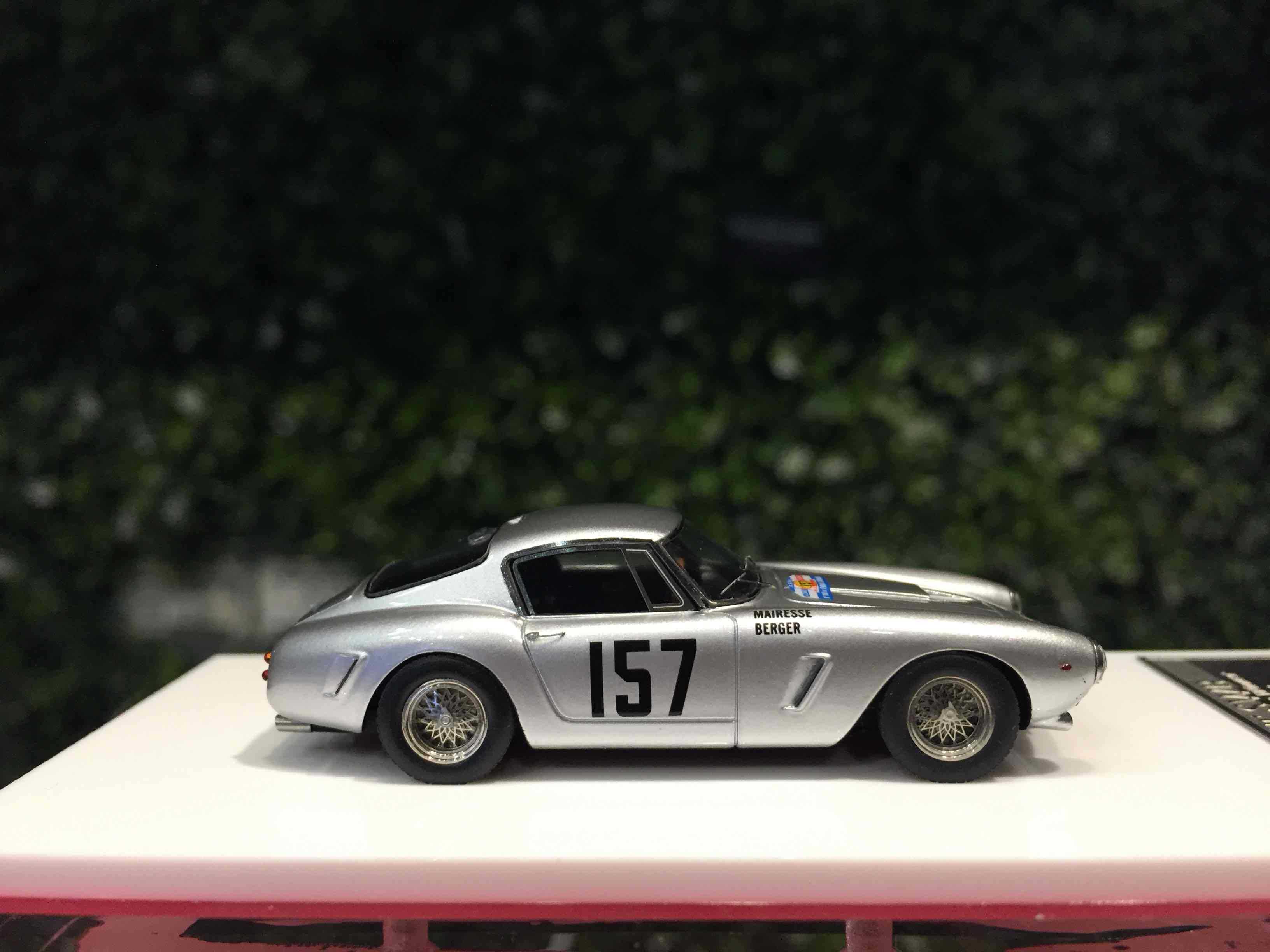 1/64 SCM Ferrari 250GT SWB #157 Silver SCM04W【MGM】