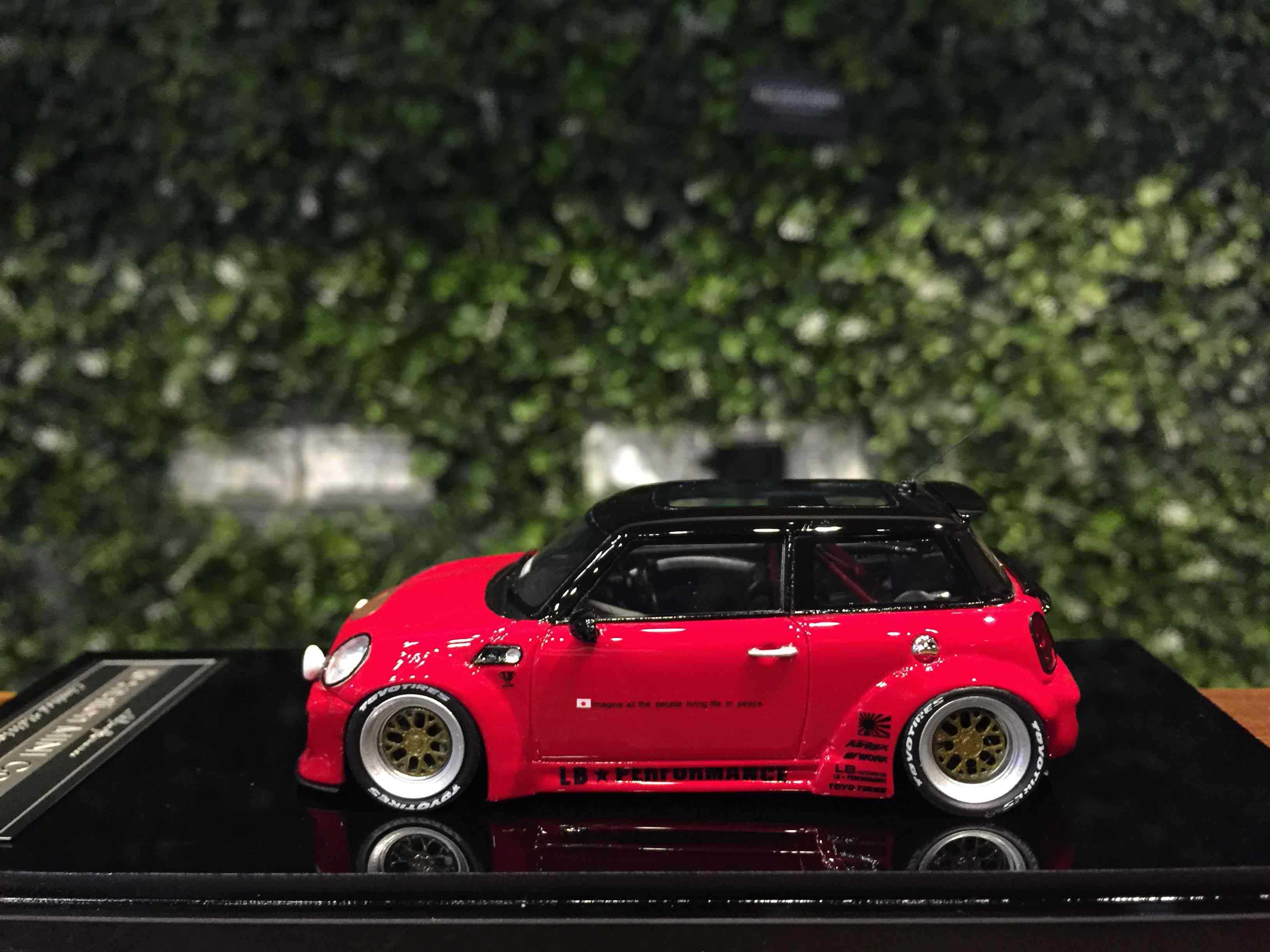 1/43 EngUp LBWK Mini Cooper Red【MGM】