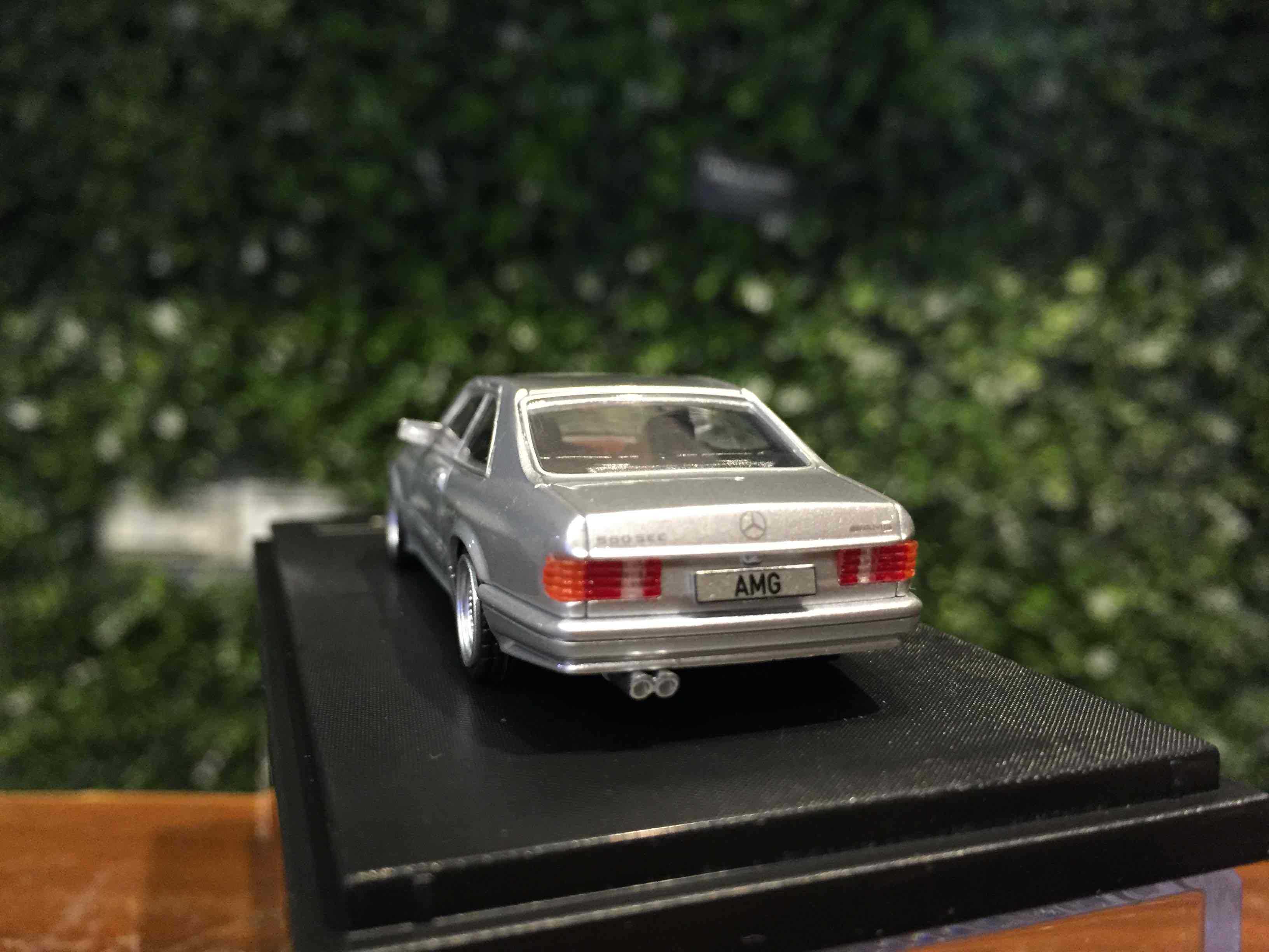 1/64 RhinoModelMercedes-Benz 560 SEC (C126) Silver【MGM】