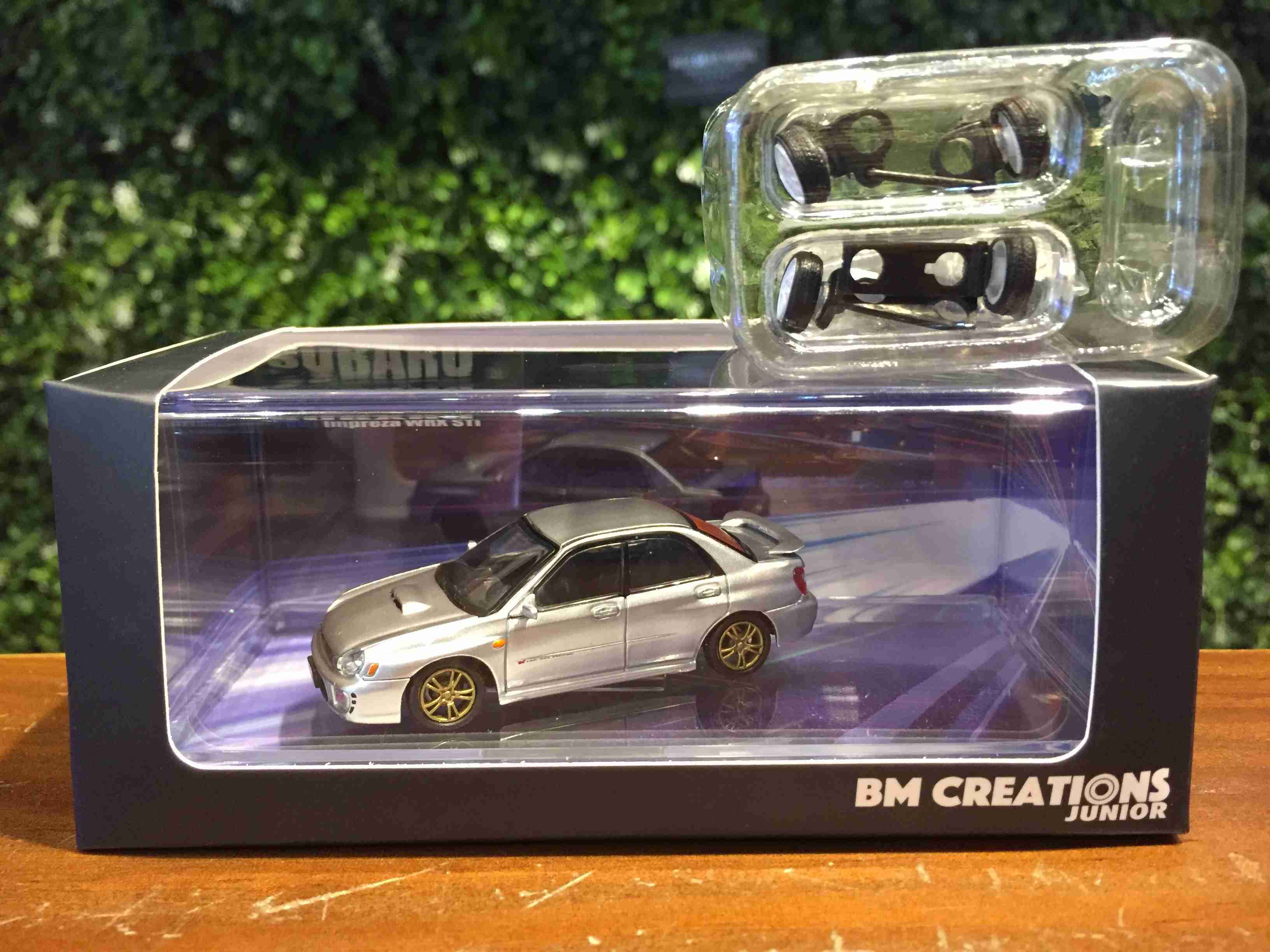 1/64 BM Creations Subaru Impreza WRX 2001 64B0081【MGM】