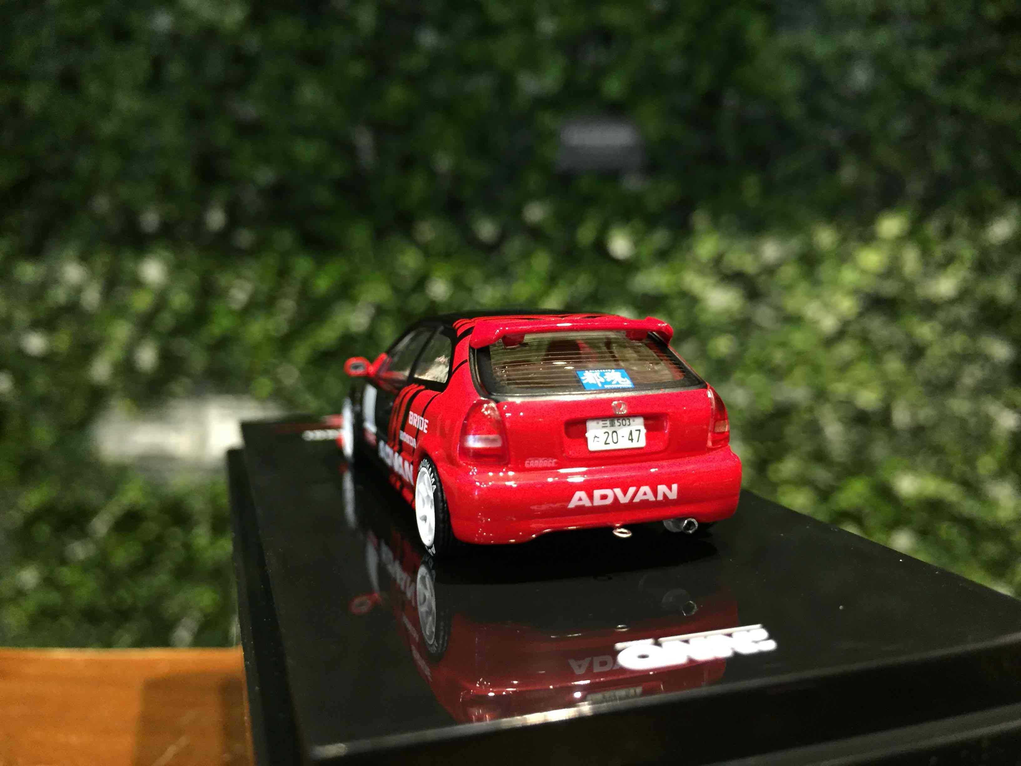 1/64 Inno Honda Civic Type R (EK9) Advan IN64EK9AD【MGM】