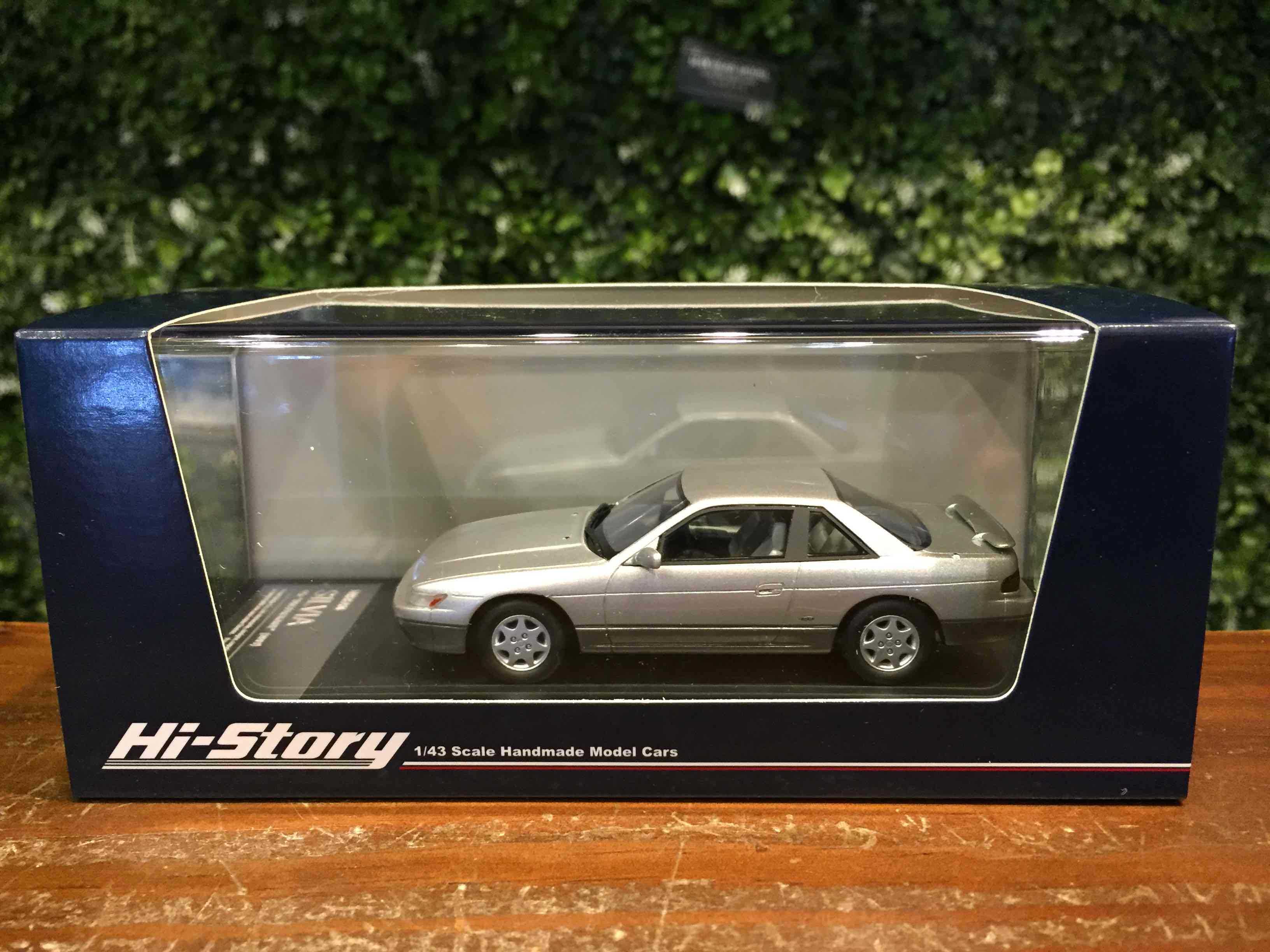 1/43 Hi-Story Nissan Silvia Q’s Package 1991 HS450SL【MGM】