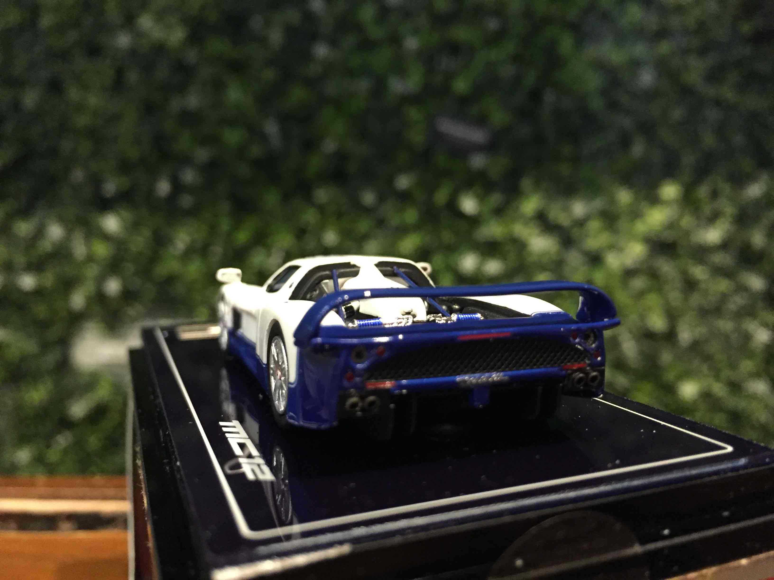1/64 YM-Model Maserati MC12 Stradale White/Blue【MGM】