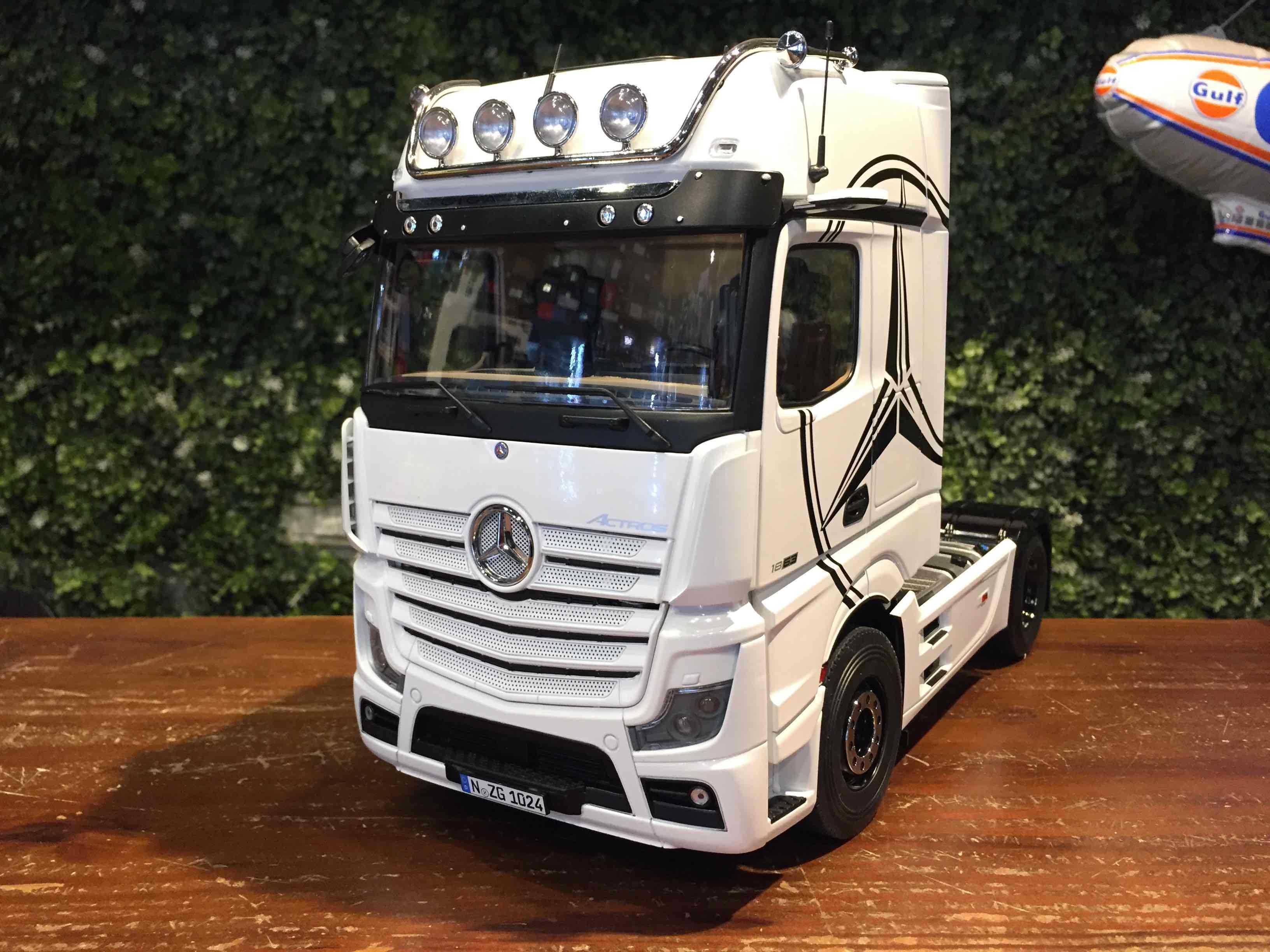 1/18 NZG Mercedes-Benz Actros Gigaspace Design 1024/41【MGM】