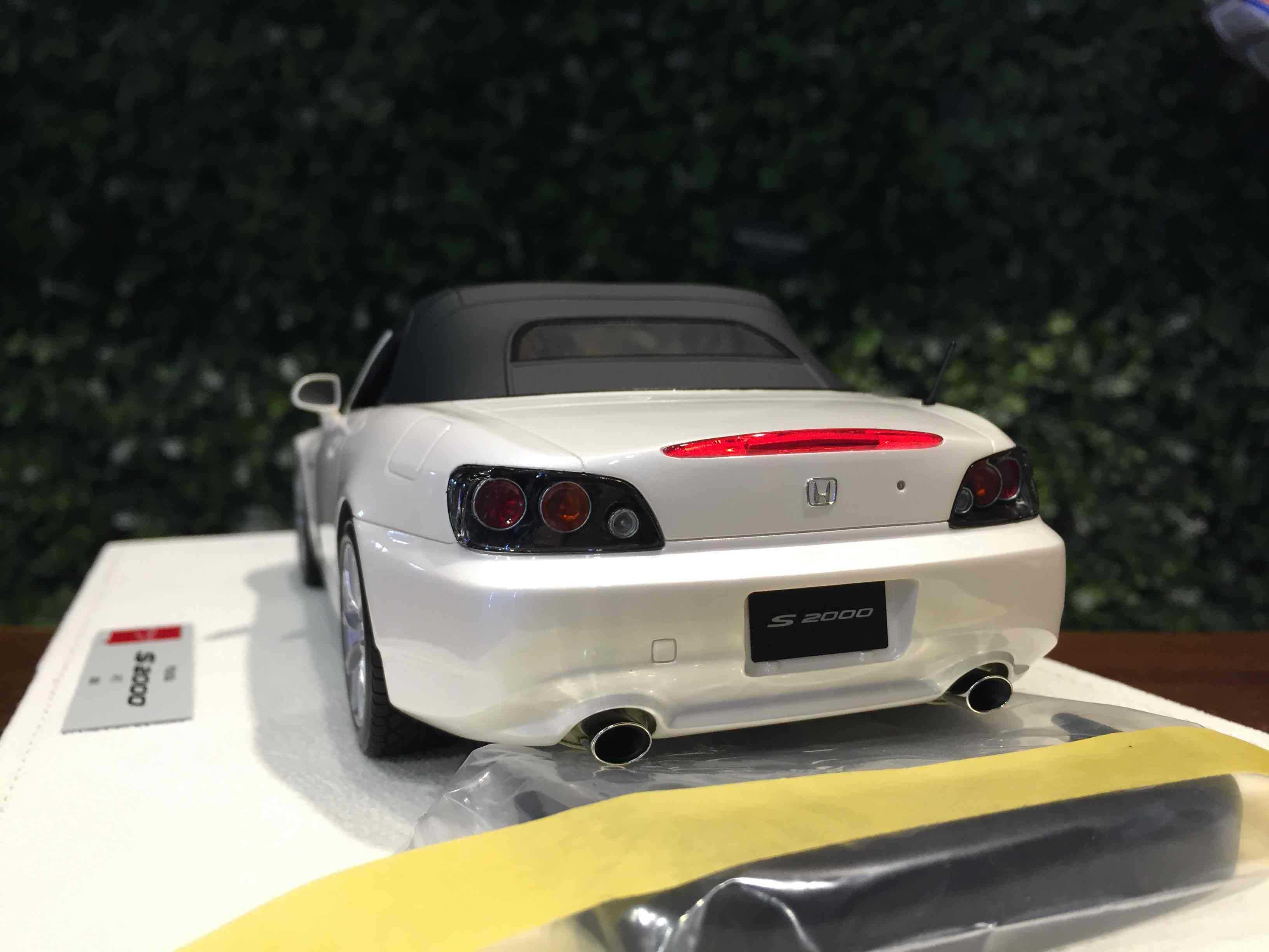 1/18 MakeUp Honda S2000 (AP2) 2005 White Pearl EML118B【MGM】