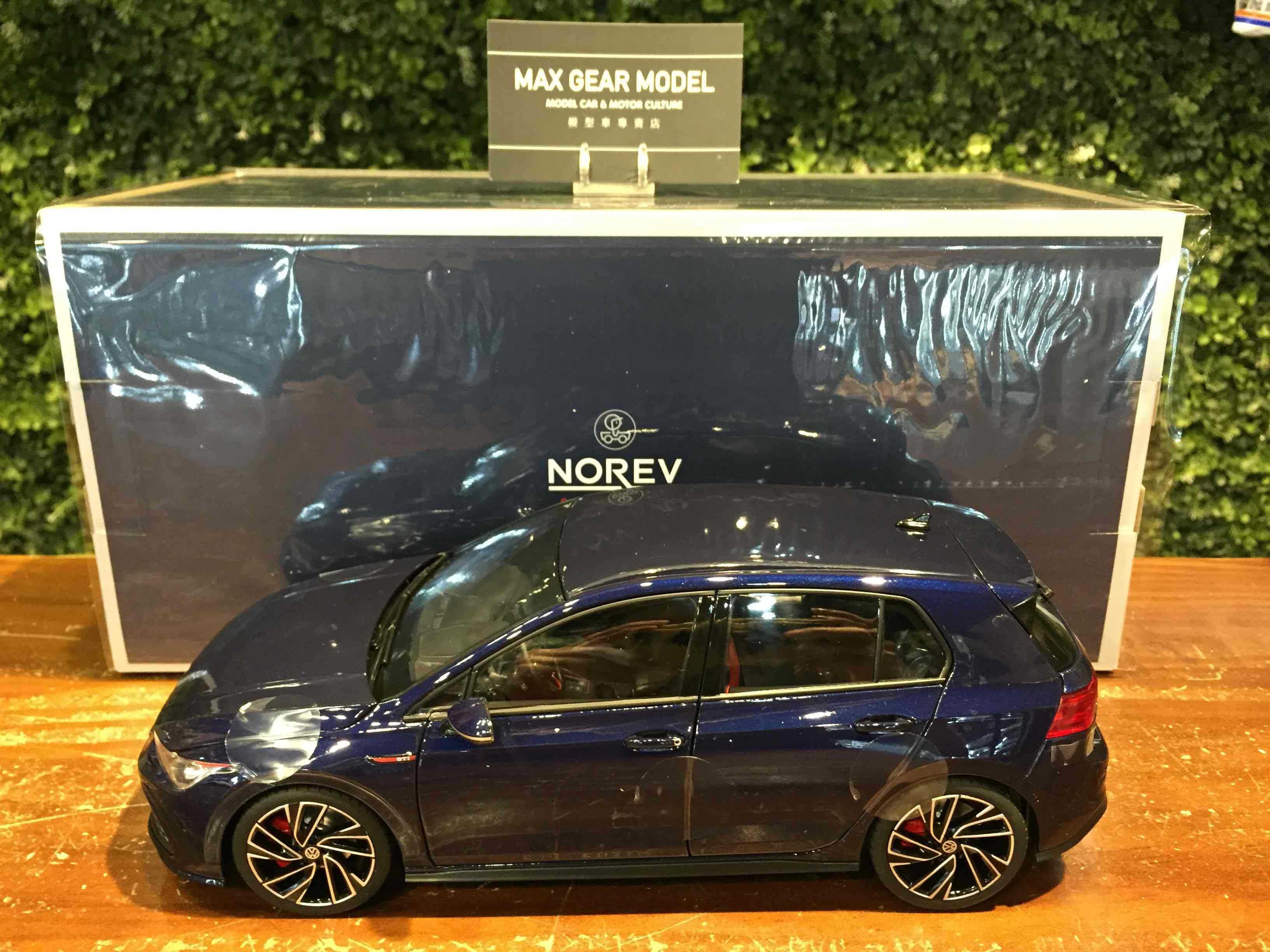 1/18 Norev Volkswagen VW Golf 8 GTi 2021 Blue 188594【MGM】