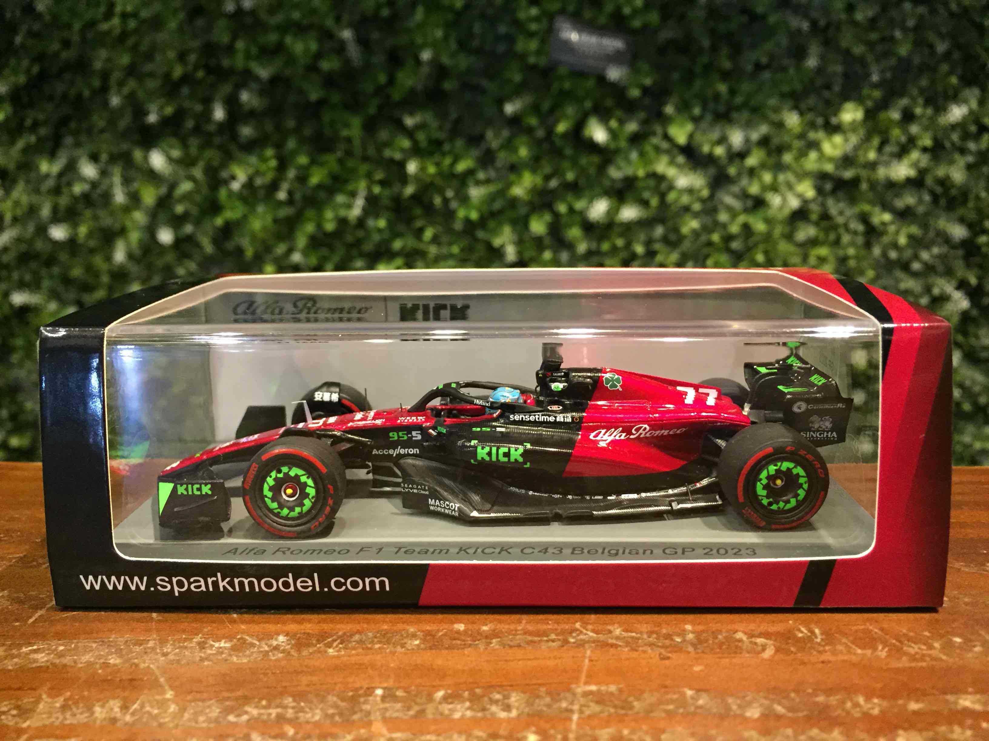 1/43 Spark Alfa Romeo C43 Valtteri Bottas GP 2023 S8921【MGM】