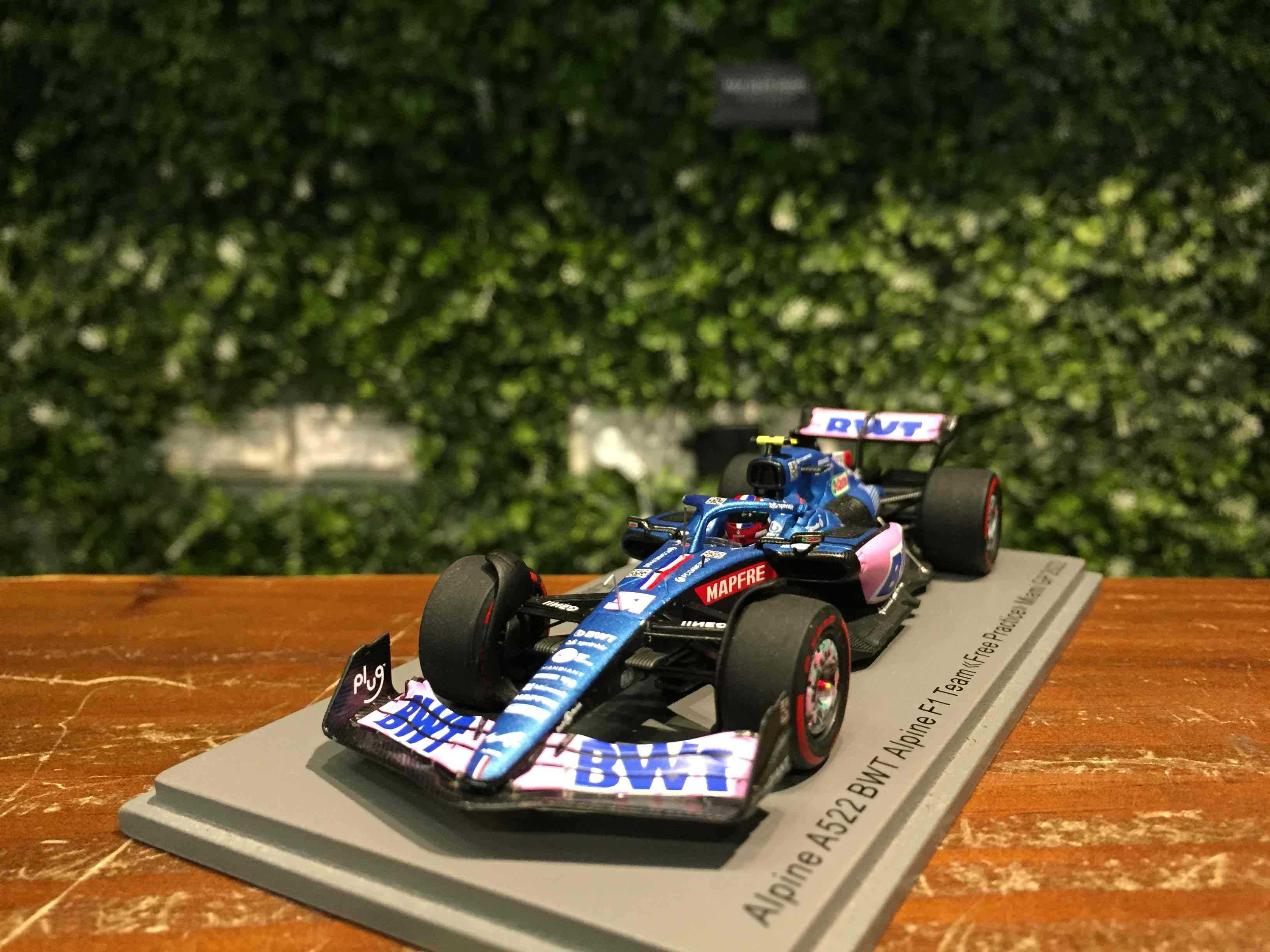 1/43 Spark Alpine A522 Esteban Ocon Miami GP 2022 S8521【MGM】