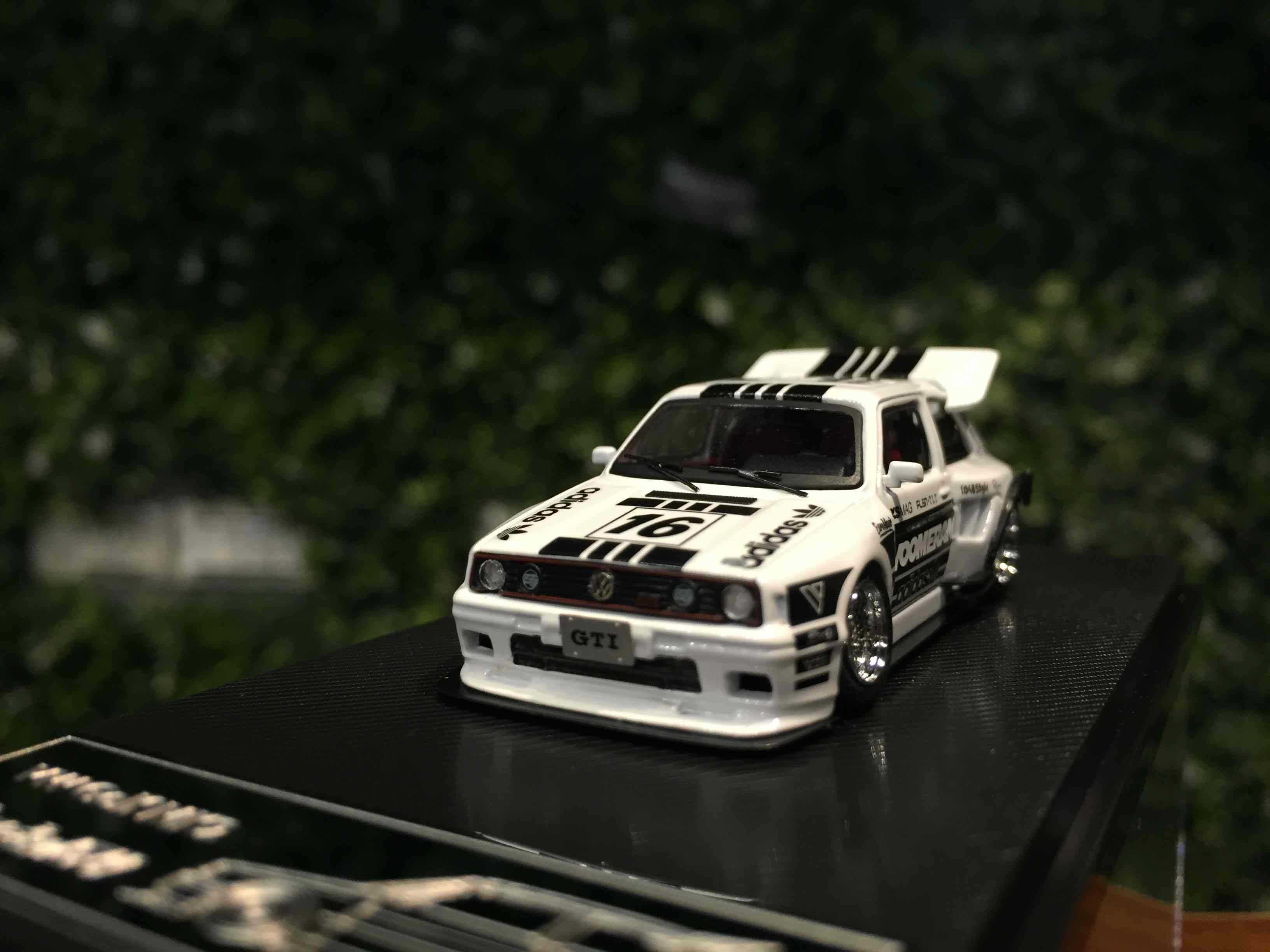 1/64 Liberty Volkswagen VW Golf MK2 Voomeran Adidas【MGM】